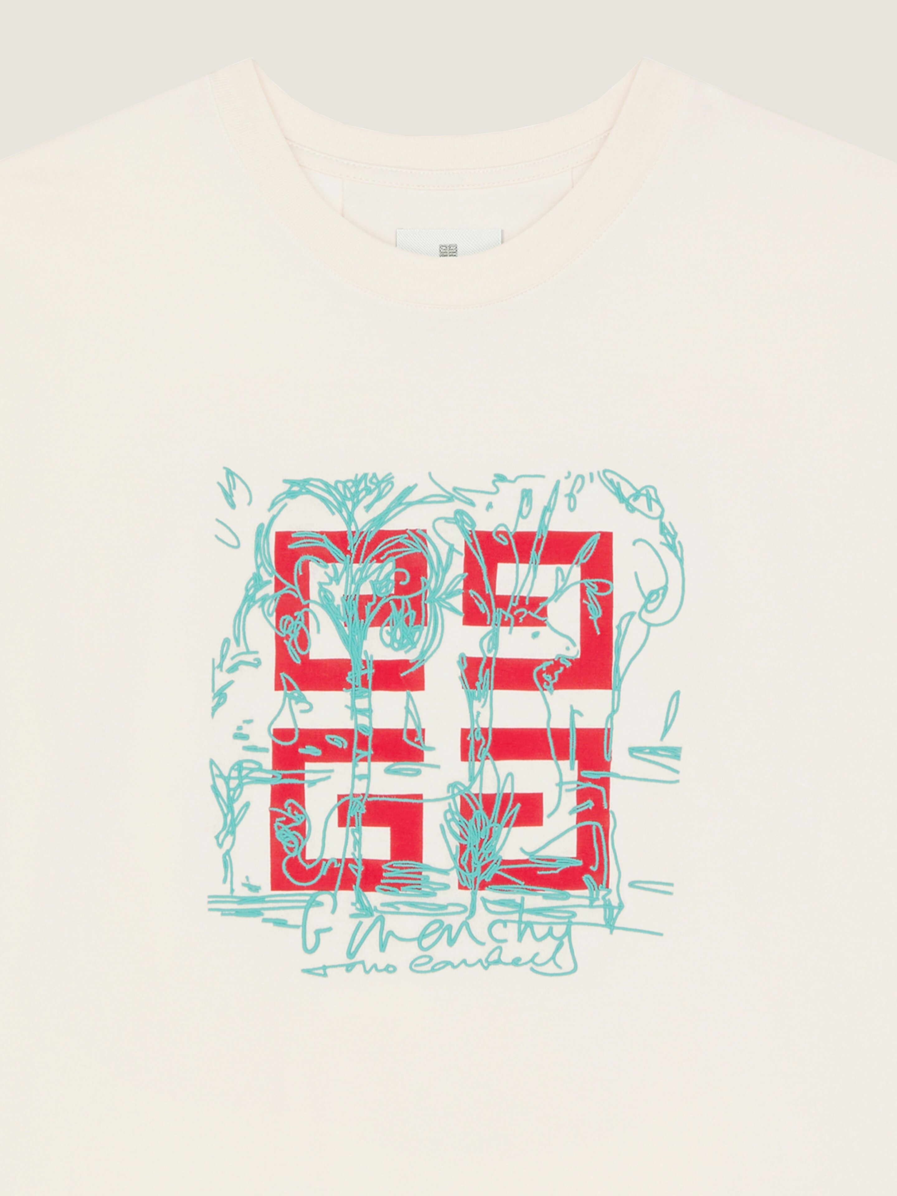 4G t-shirt in cotton | Givenchy CA | Givenchy