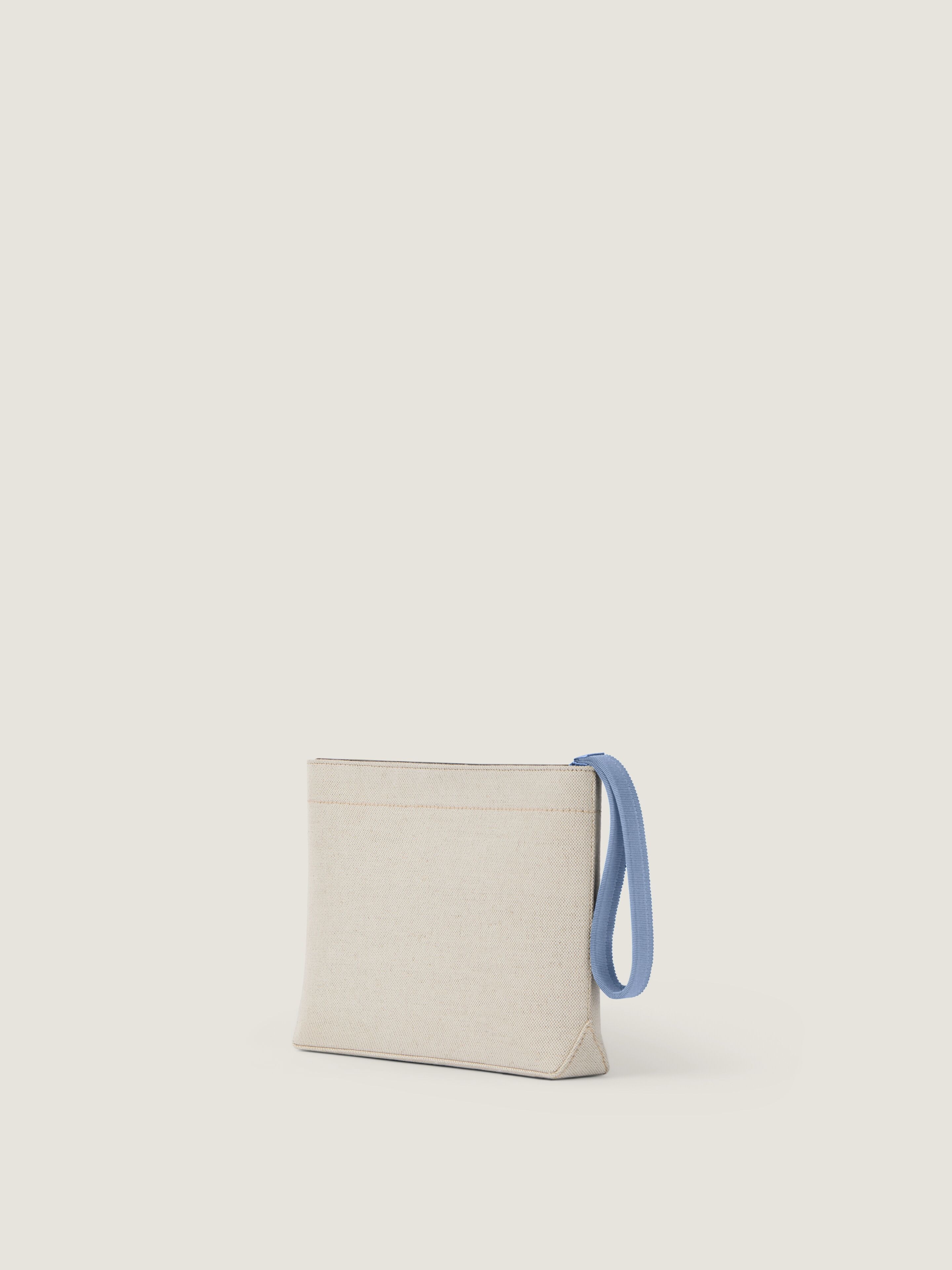 GIVENCHY ピーコック　ケース Givenchy Tote pouch in canvas in - beige/black - BK60FVK21J-255