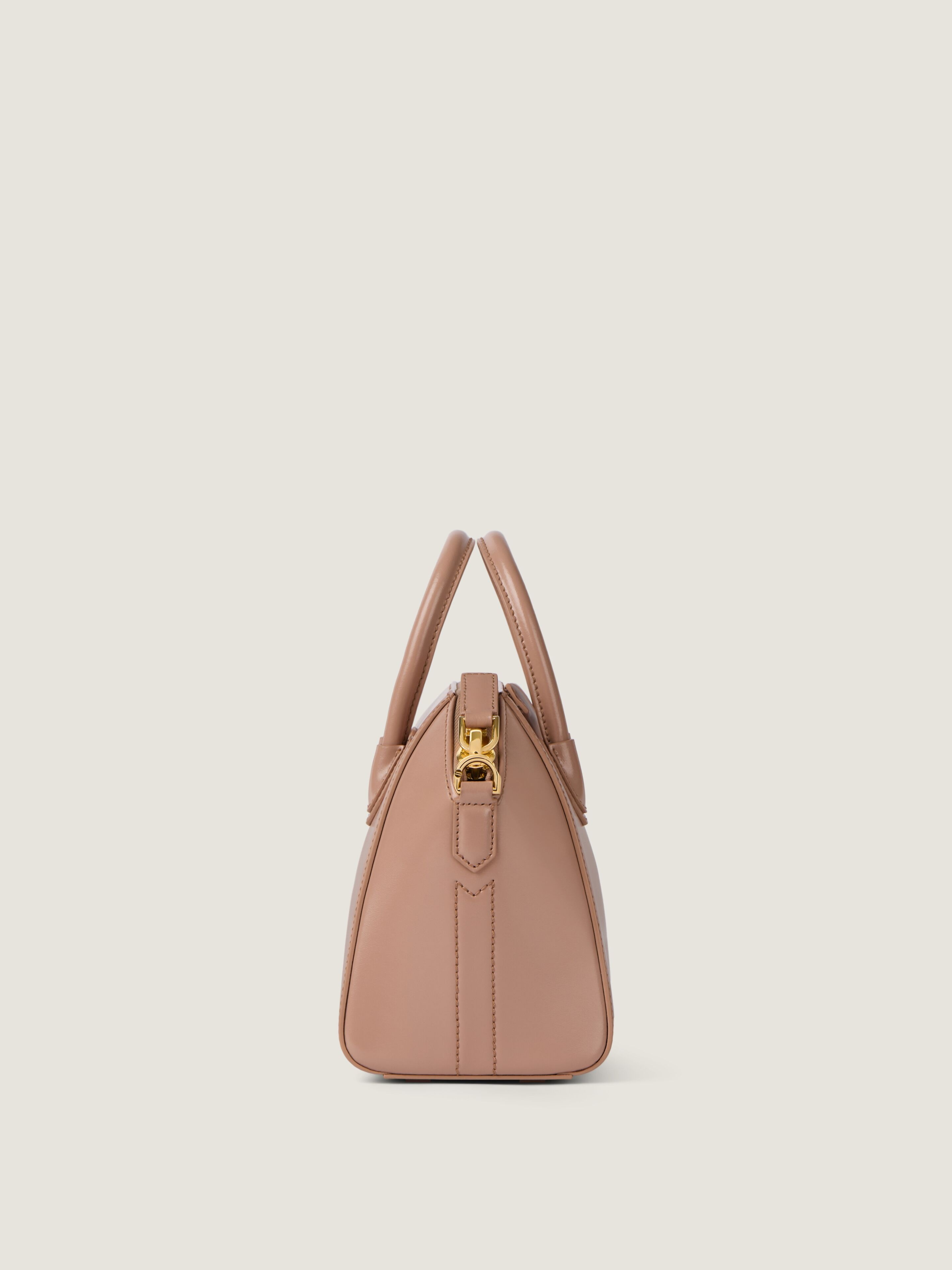 Mini Antigona bag in Box leather - blush pink in - blush pink