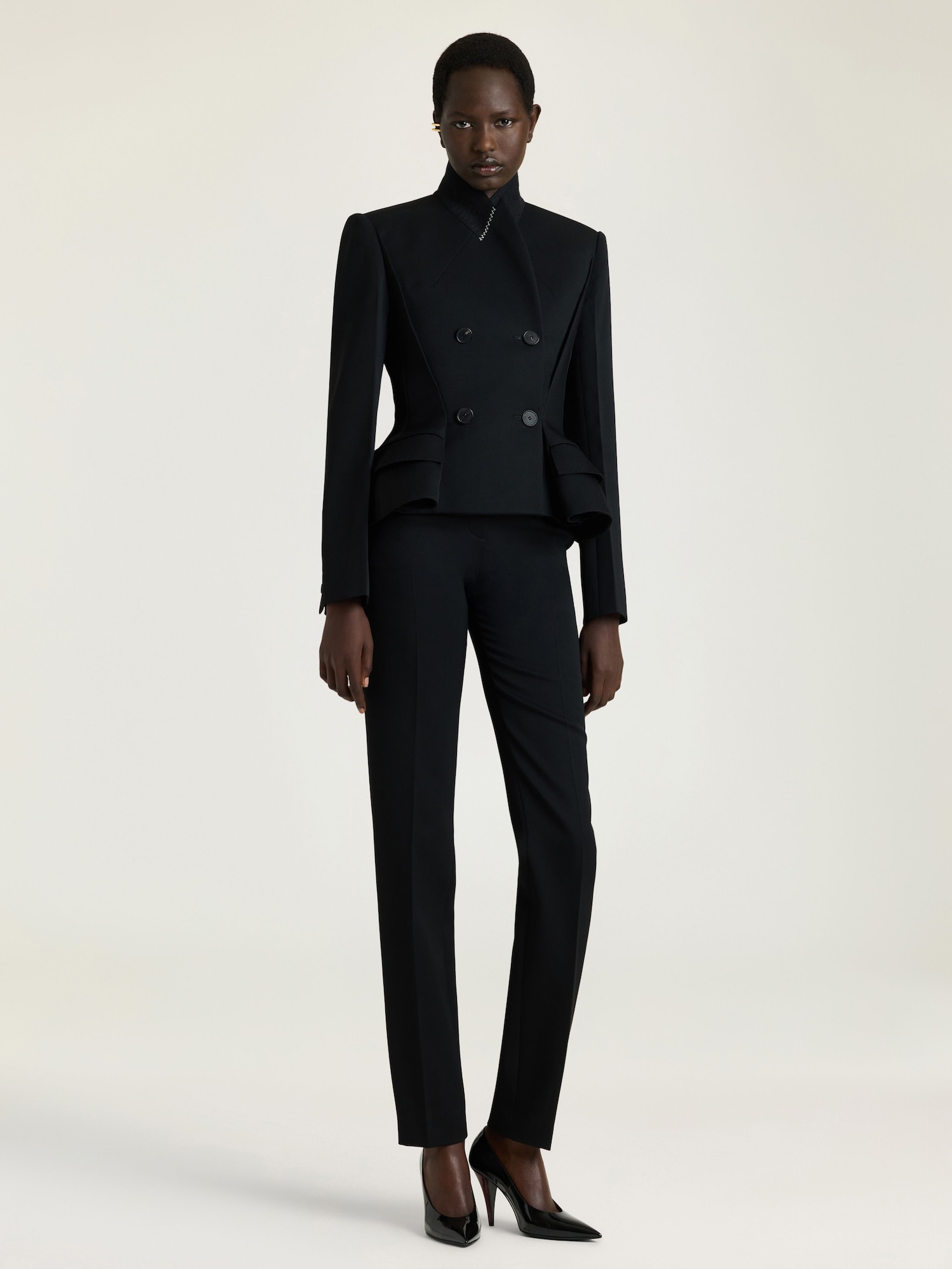 GIVENCHY ウール シガレットパンツ