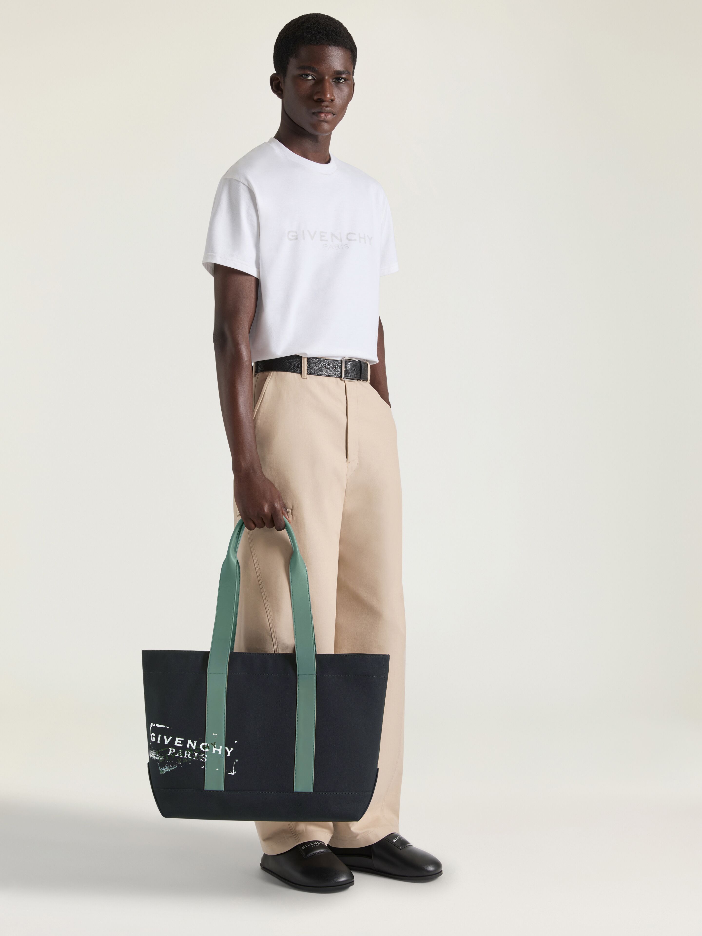 GIVENCHY Tote bag in canvas in - black - BK50FHK21H-001 | Givenchy US