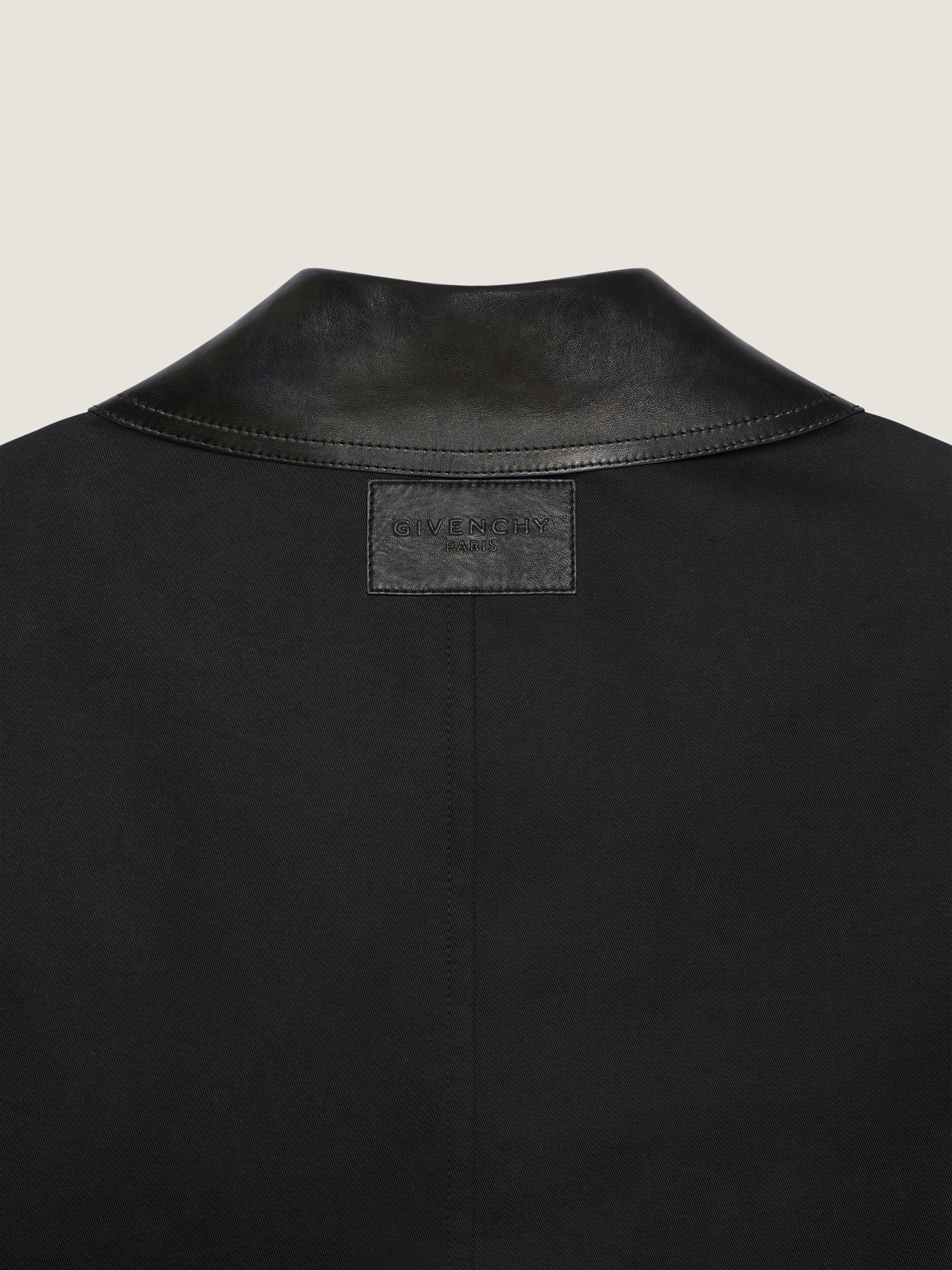 レザーカラー コットン＆ウール ジャケット | Givenchy JP | Givenchy