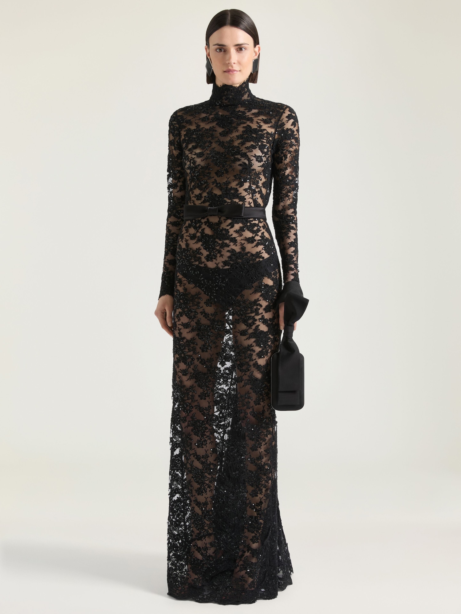 givenchy formal dresses Long evening dress in floral lace and sequins givenchy wedding dress