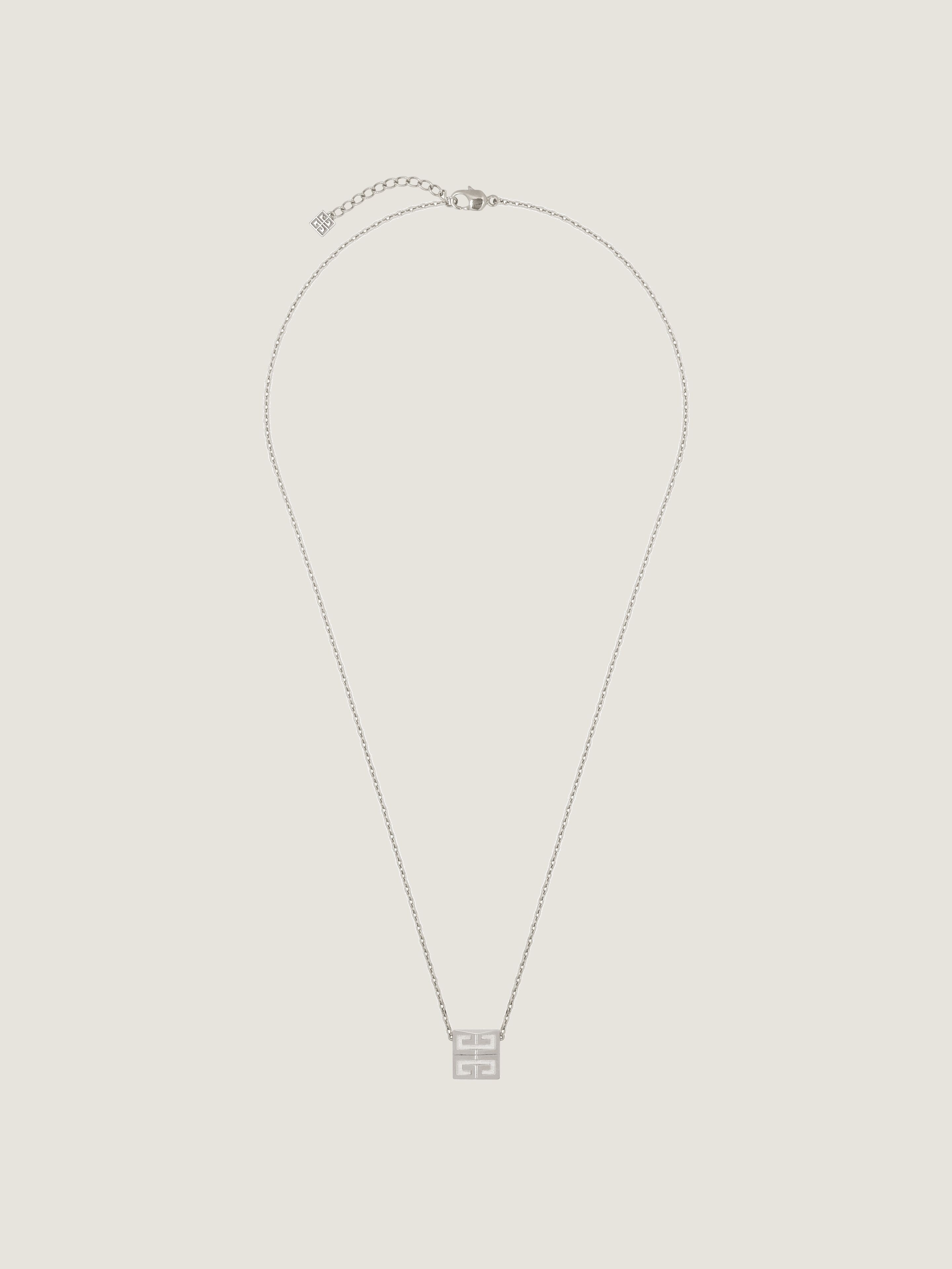 GIVENCHY_4G ネックレス・ペンダント 4G necklace in metal in - silvery | Givenchy US