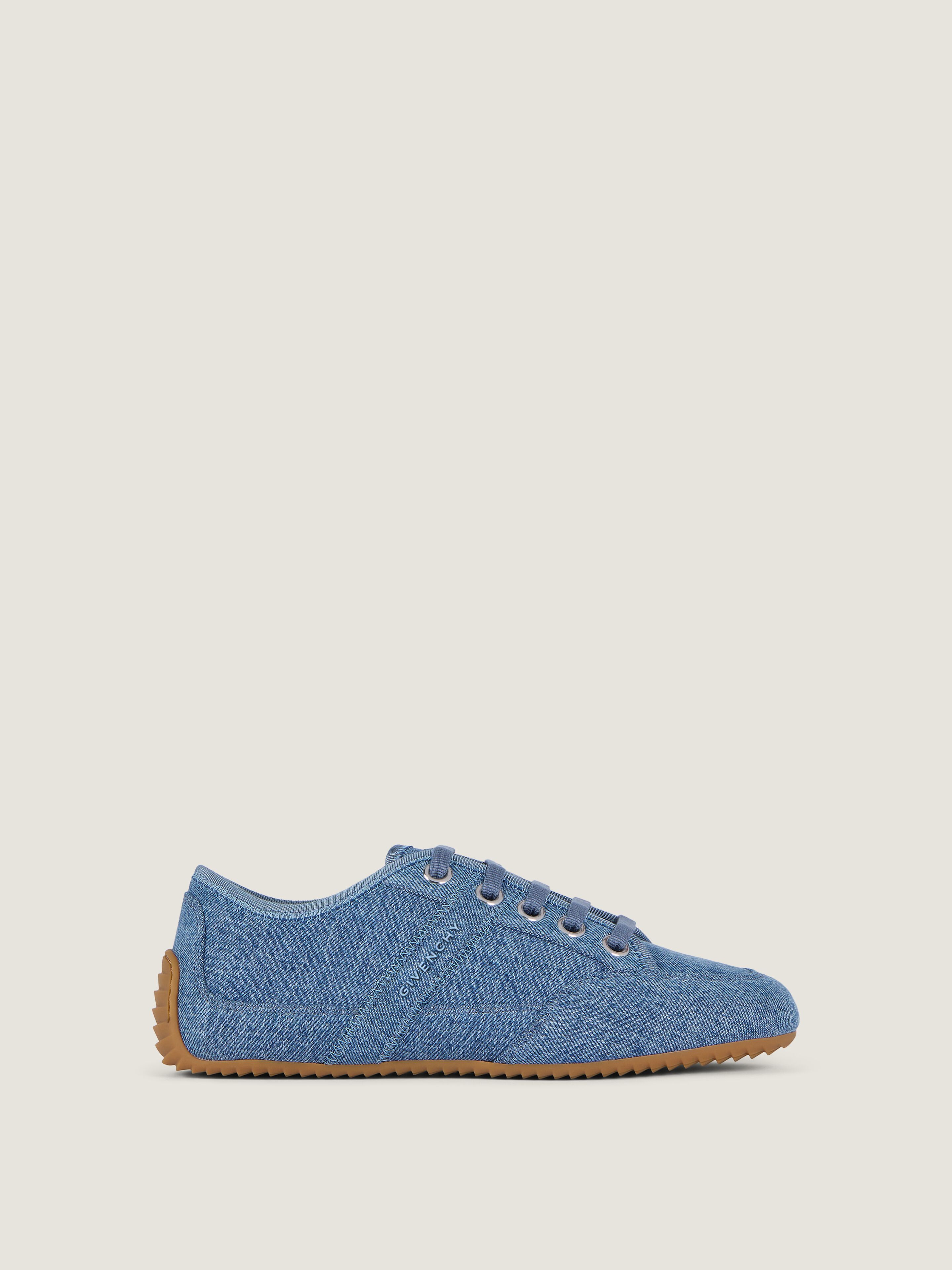 Givenchy Slim Sneakers In Denim In Multi