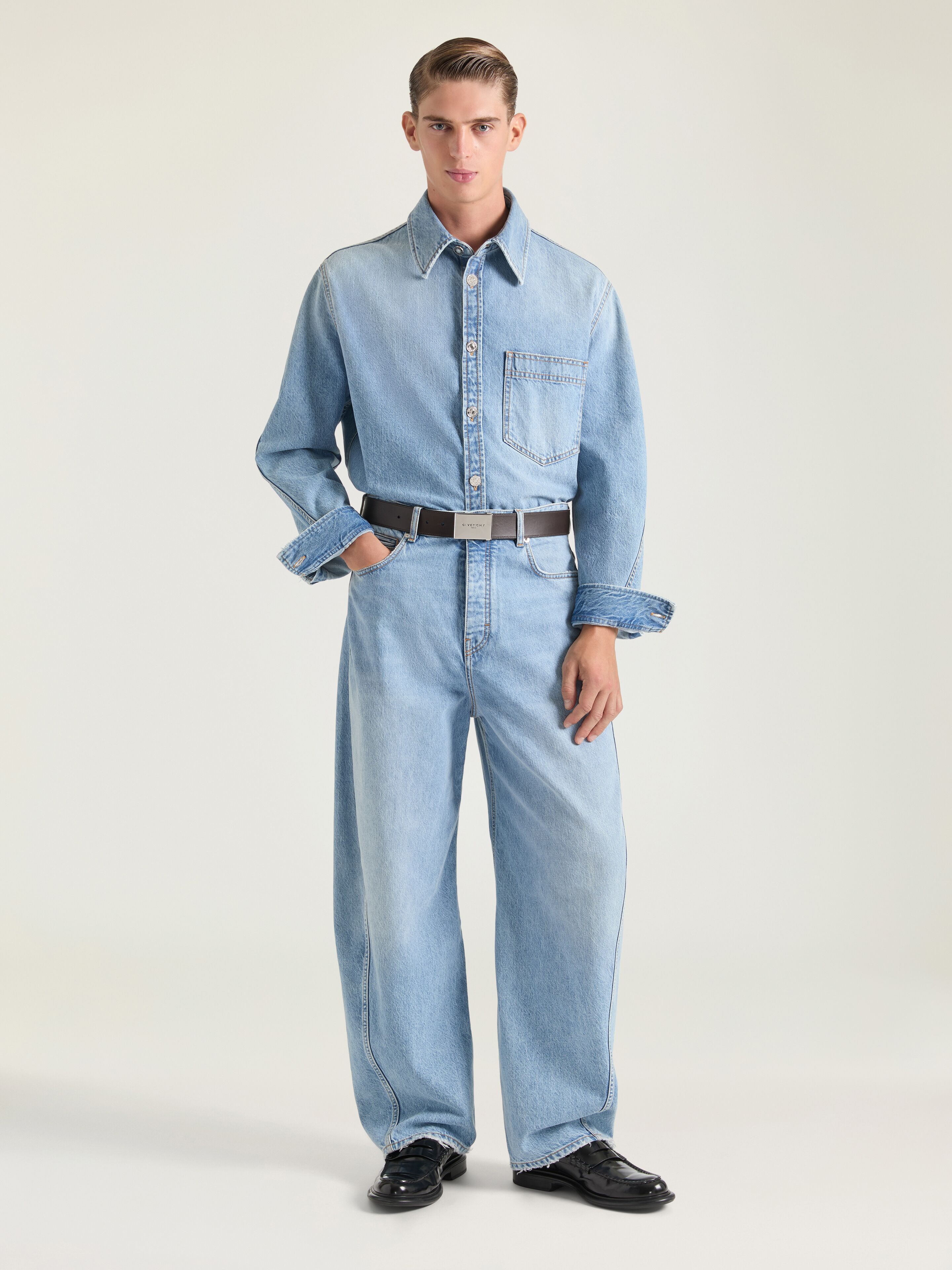 Couture Seam light blue jeans in - light blue - BM51MN5YD5-452