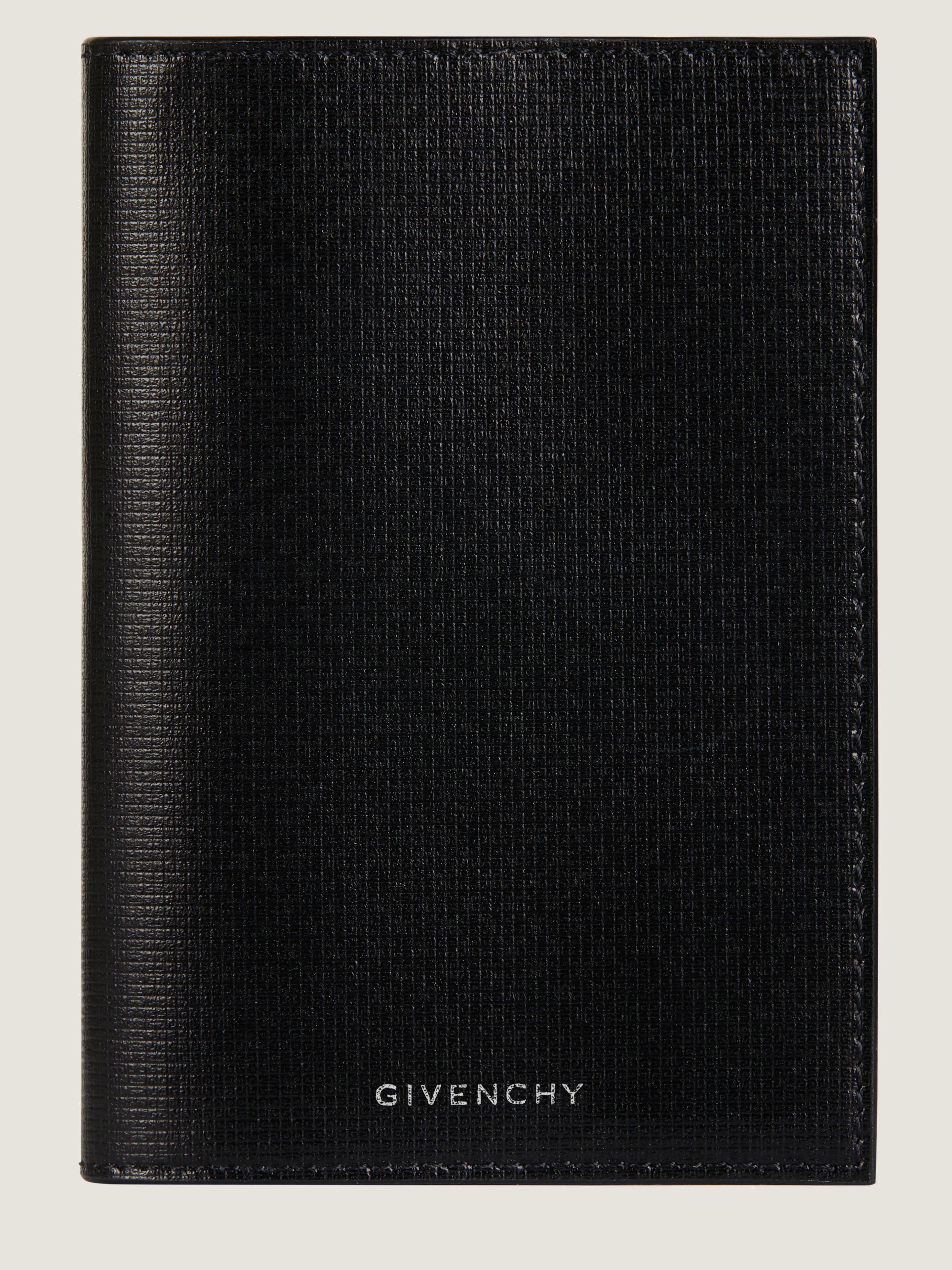 【シンプルデザイン♪】ジバンシィ パスポートケース クラシック 4G パスポートケース - ブラック | GIVENCHY JP