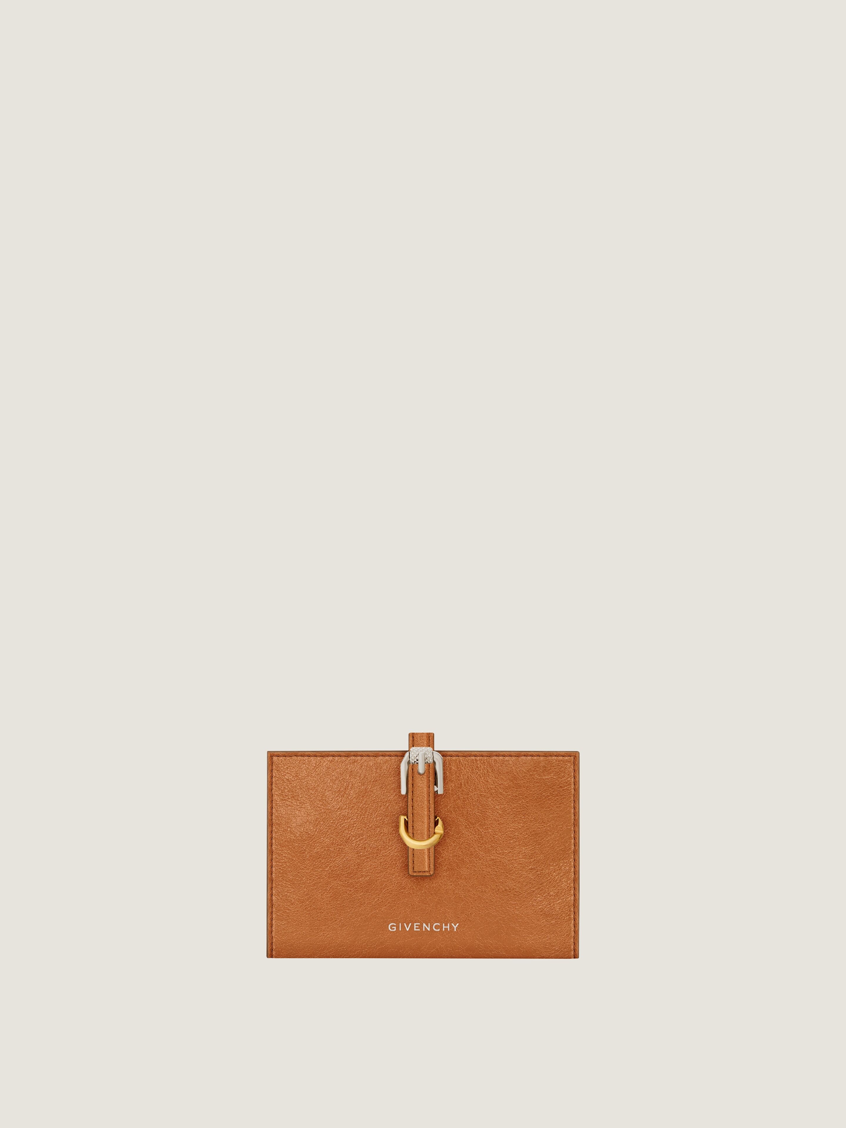 GIVENCHY レザー キャメル レディース 折り財布 7157 - メルカリ