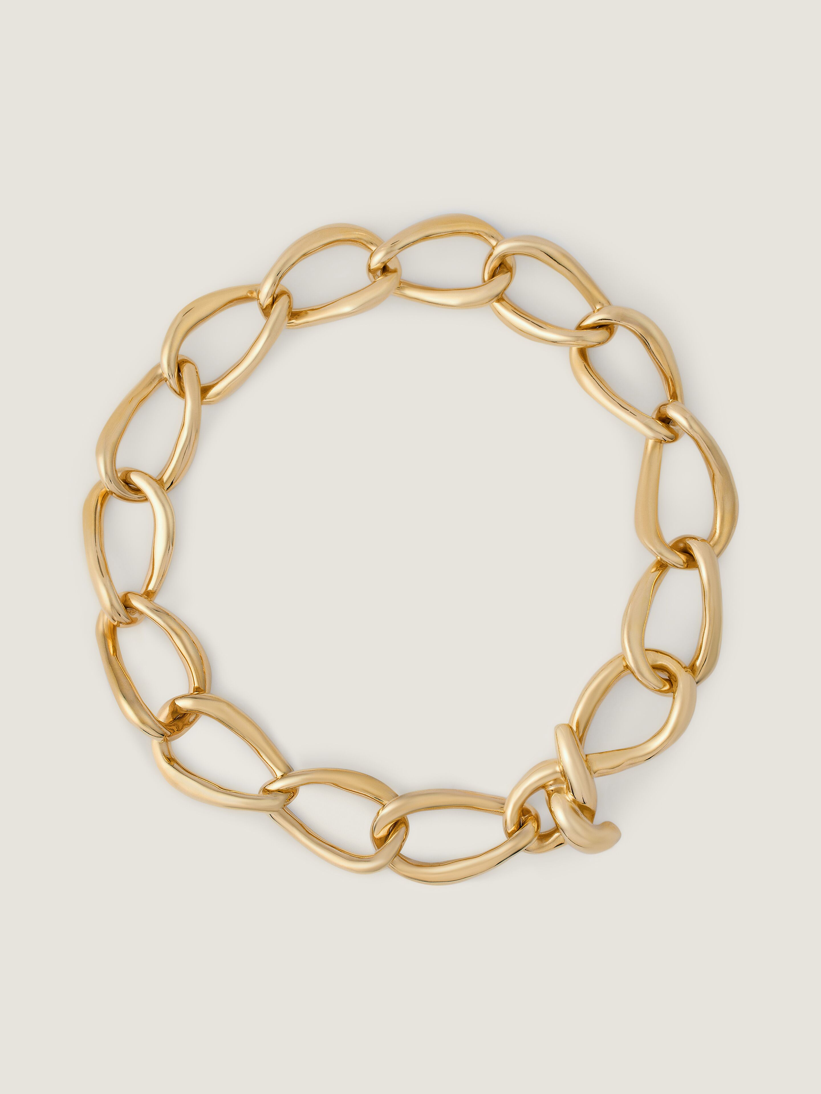 Givenchy Collier Chain Link En Métal In Gold