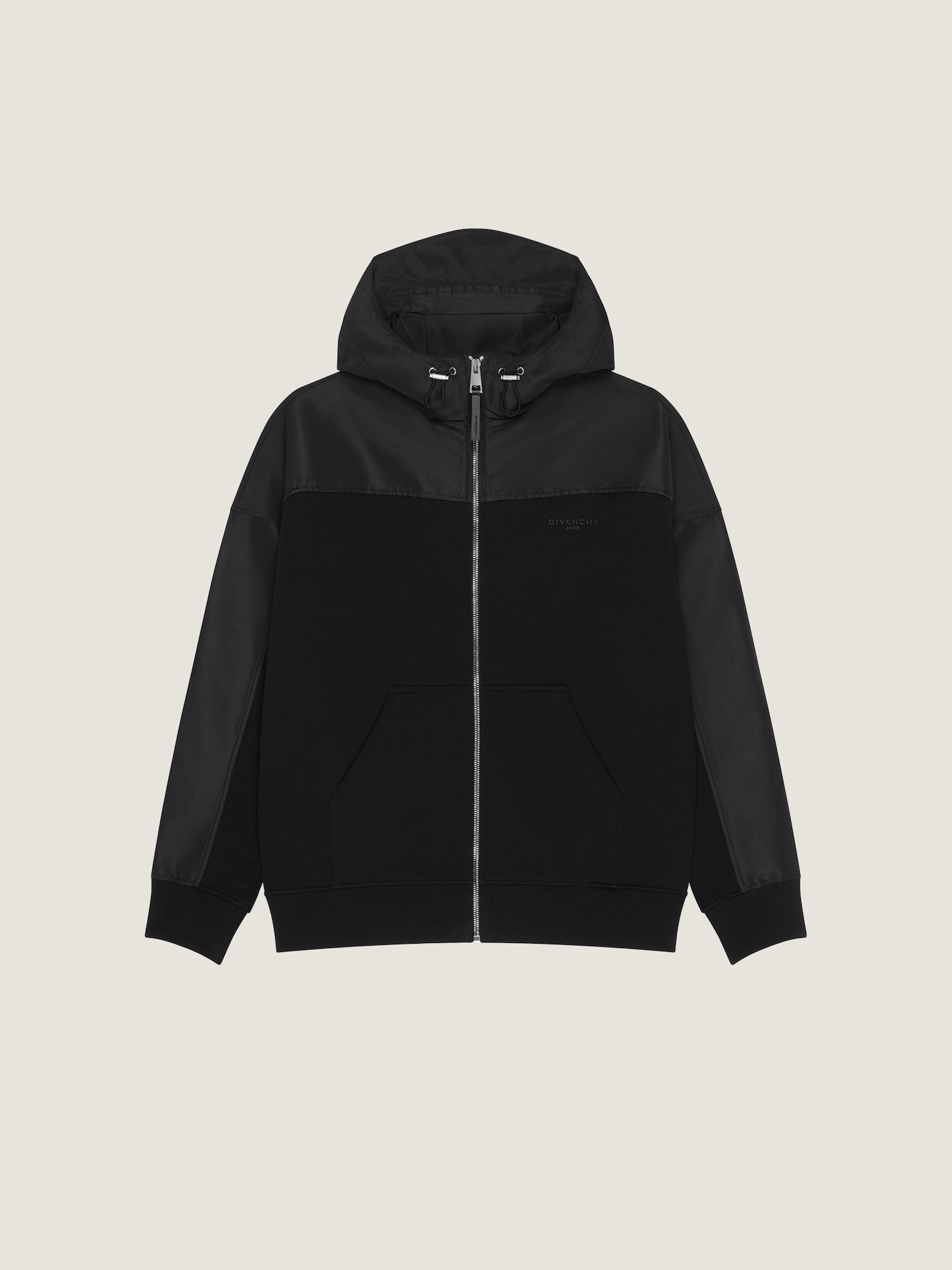 Windbreaker in polyfaille embroidered GIVENCHY Paris