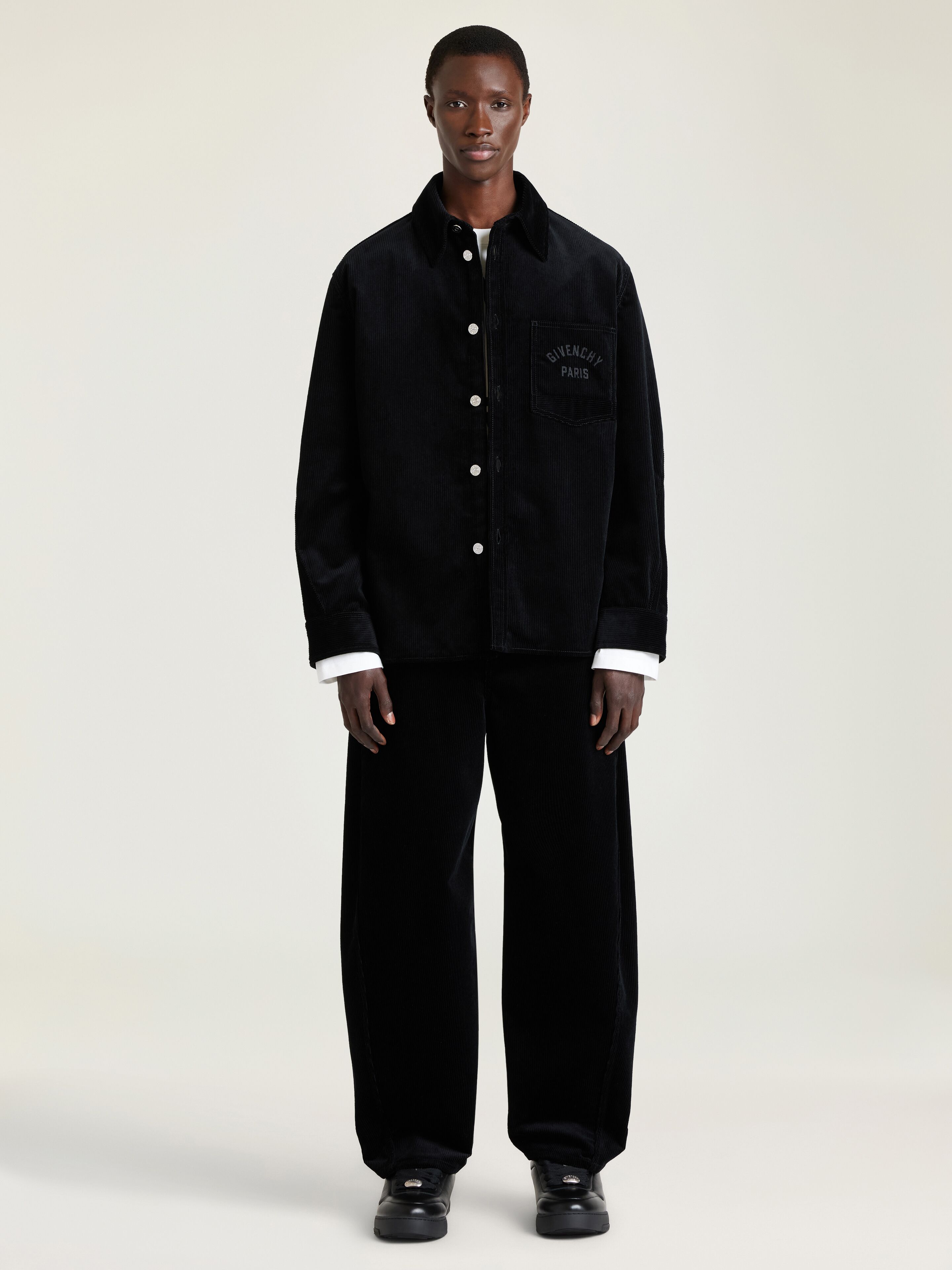 Couture Seam overshirt in corduroy | Givenchy US | Givenchy