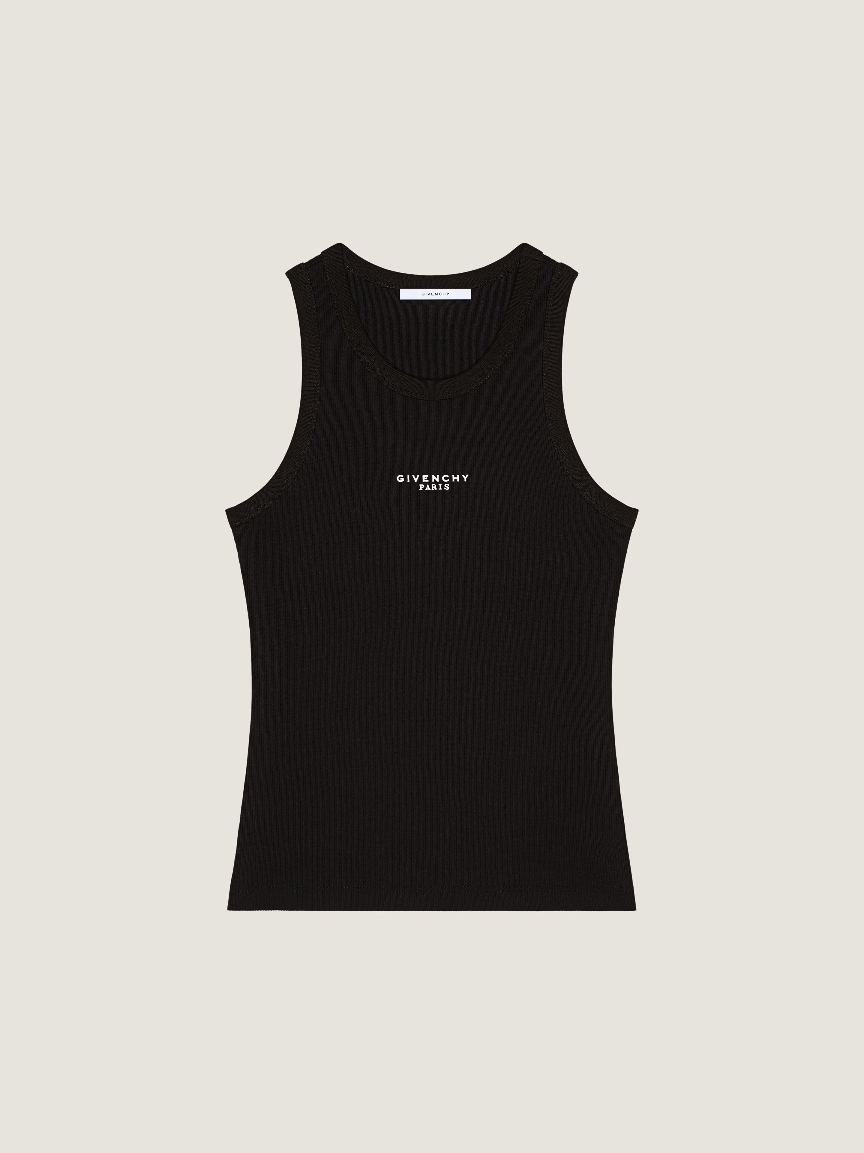 スリムフィット GIVENCHY PARISプリントコットン タンクトップ