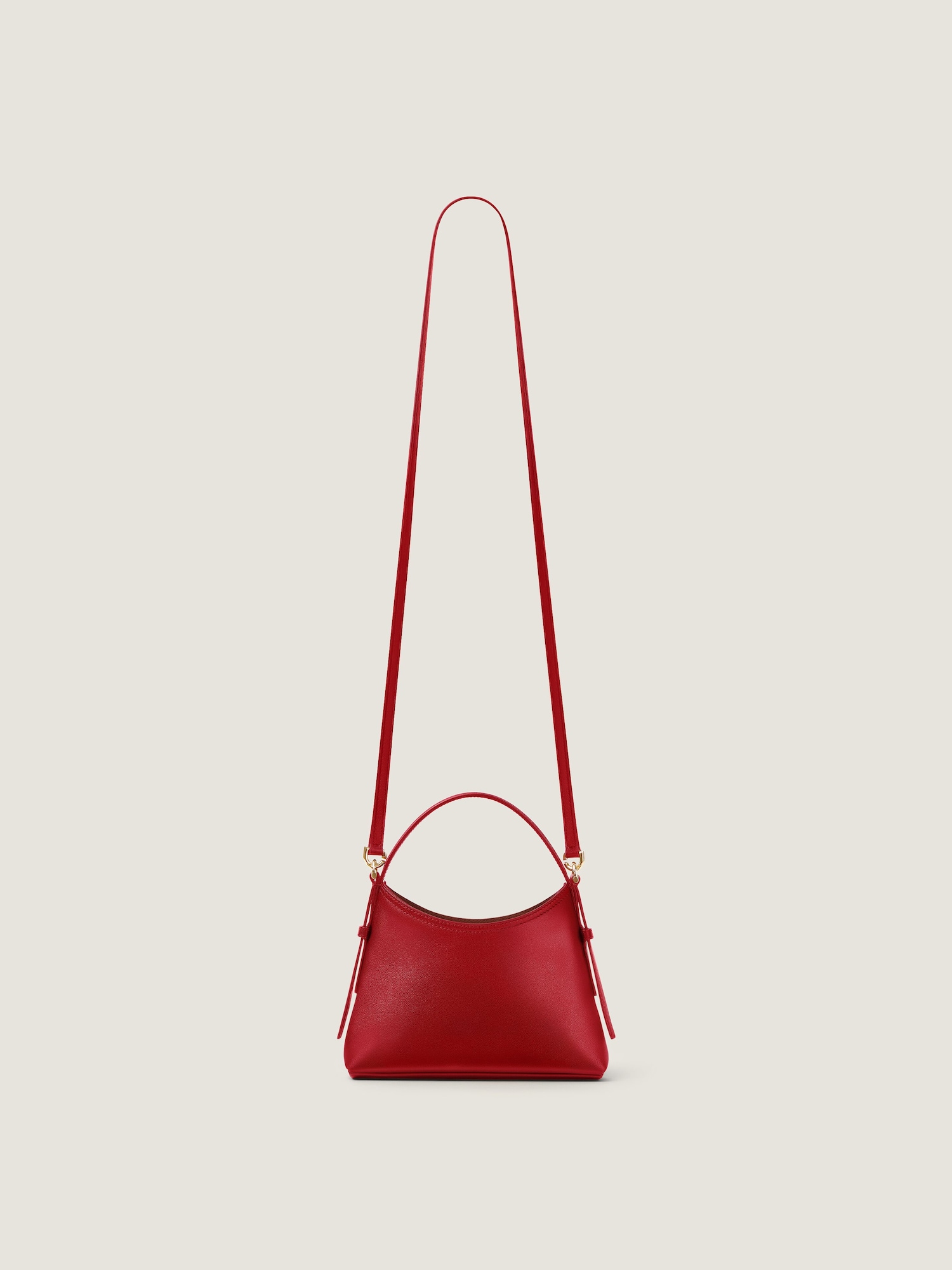 Nano Voyou bag in shiny leather in - dark red - BB60PTB2AE-601 