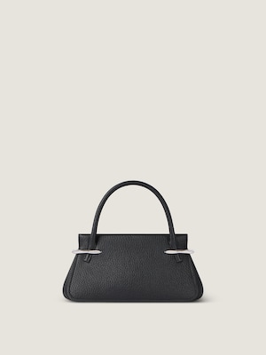 Medium Pinch bag in grained leather