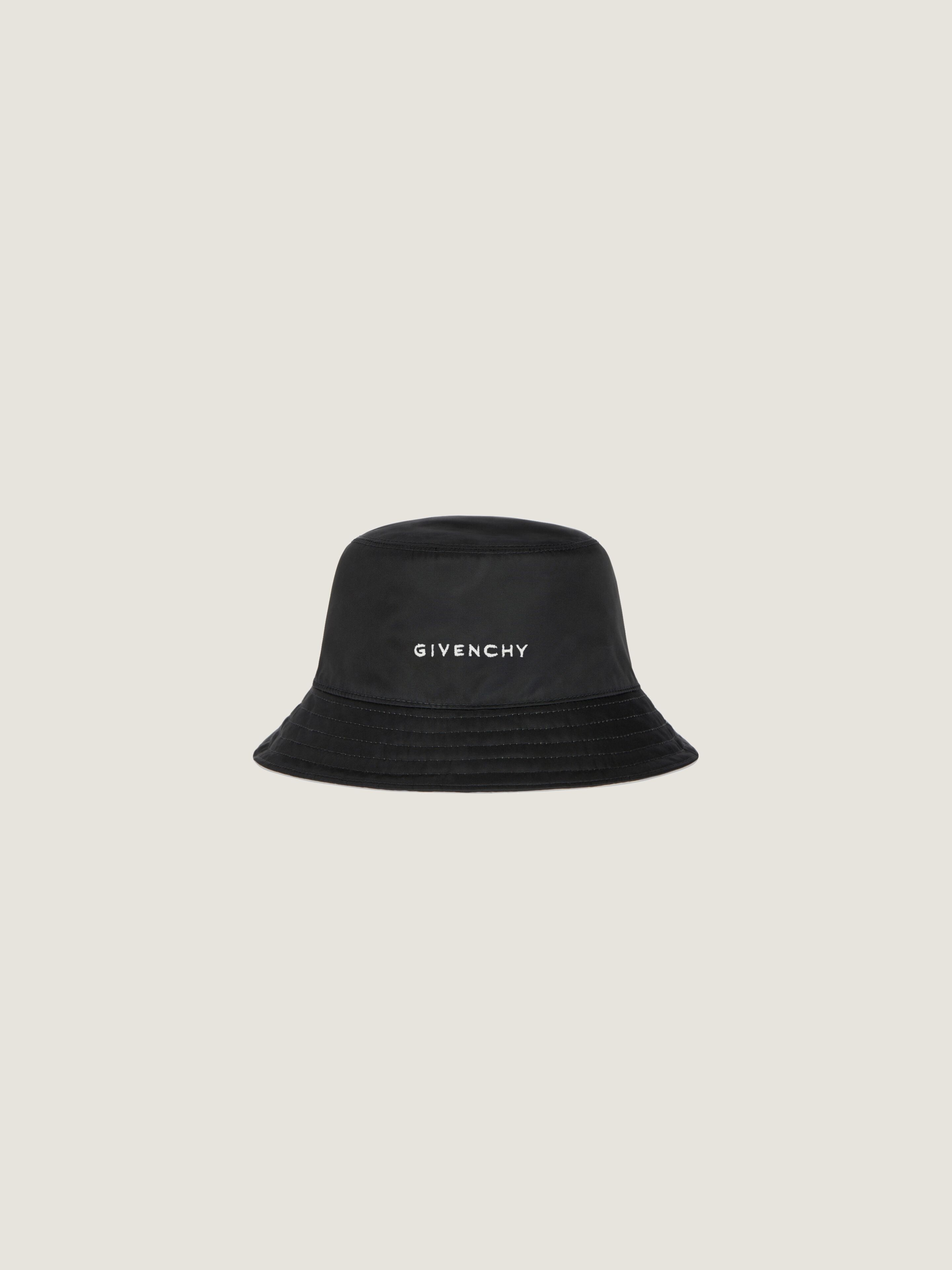 品良く着こなすため ブラック - バケットハット GIVENCHYロゴ | JP GIVENCHY 帽子