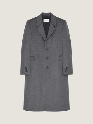 Manteau Couture Seam en laine et cachemire