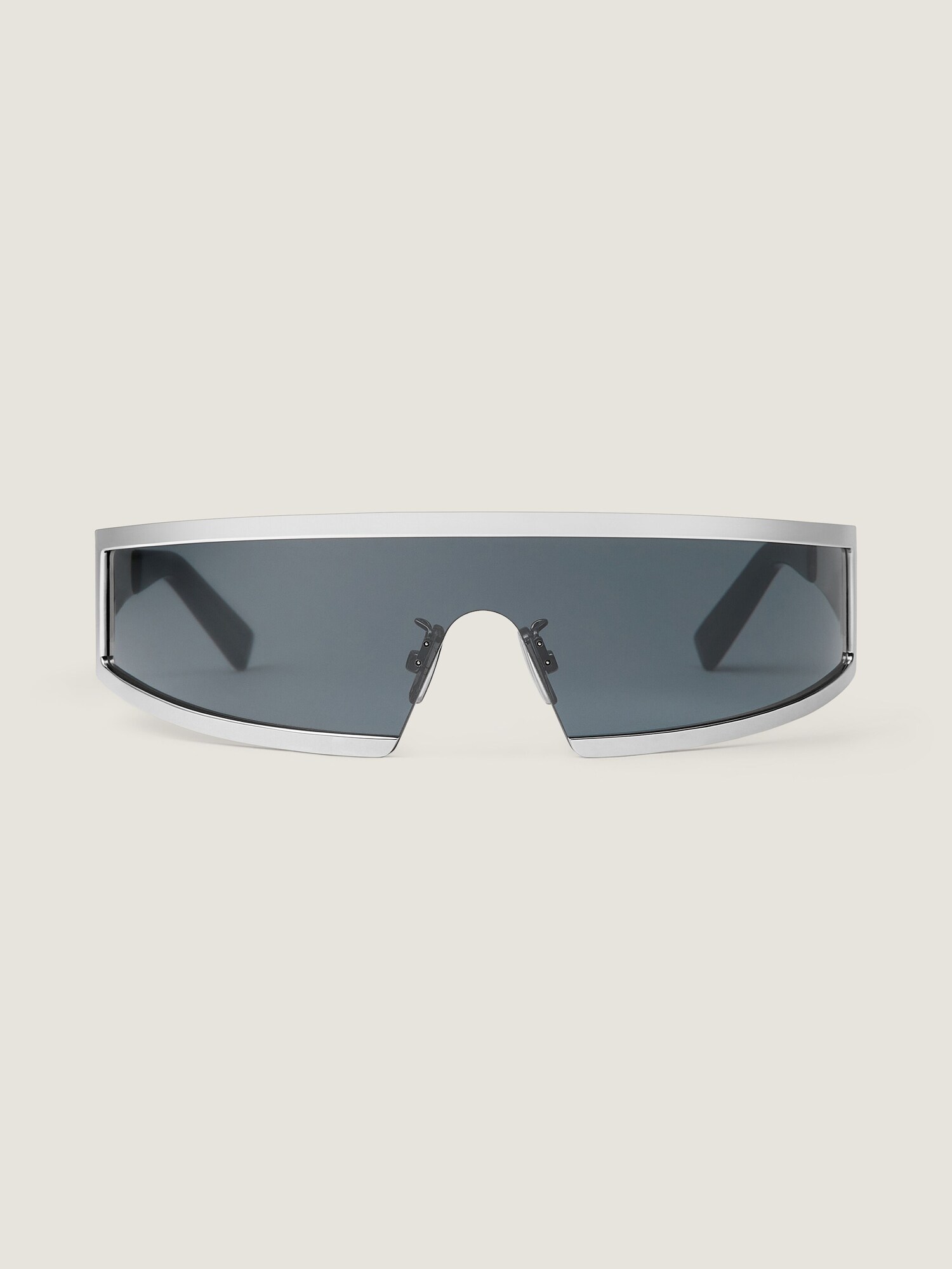 Square sunglasses in metal in - black/silvery - BR00C1R05G  display picture 1