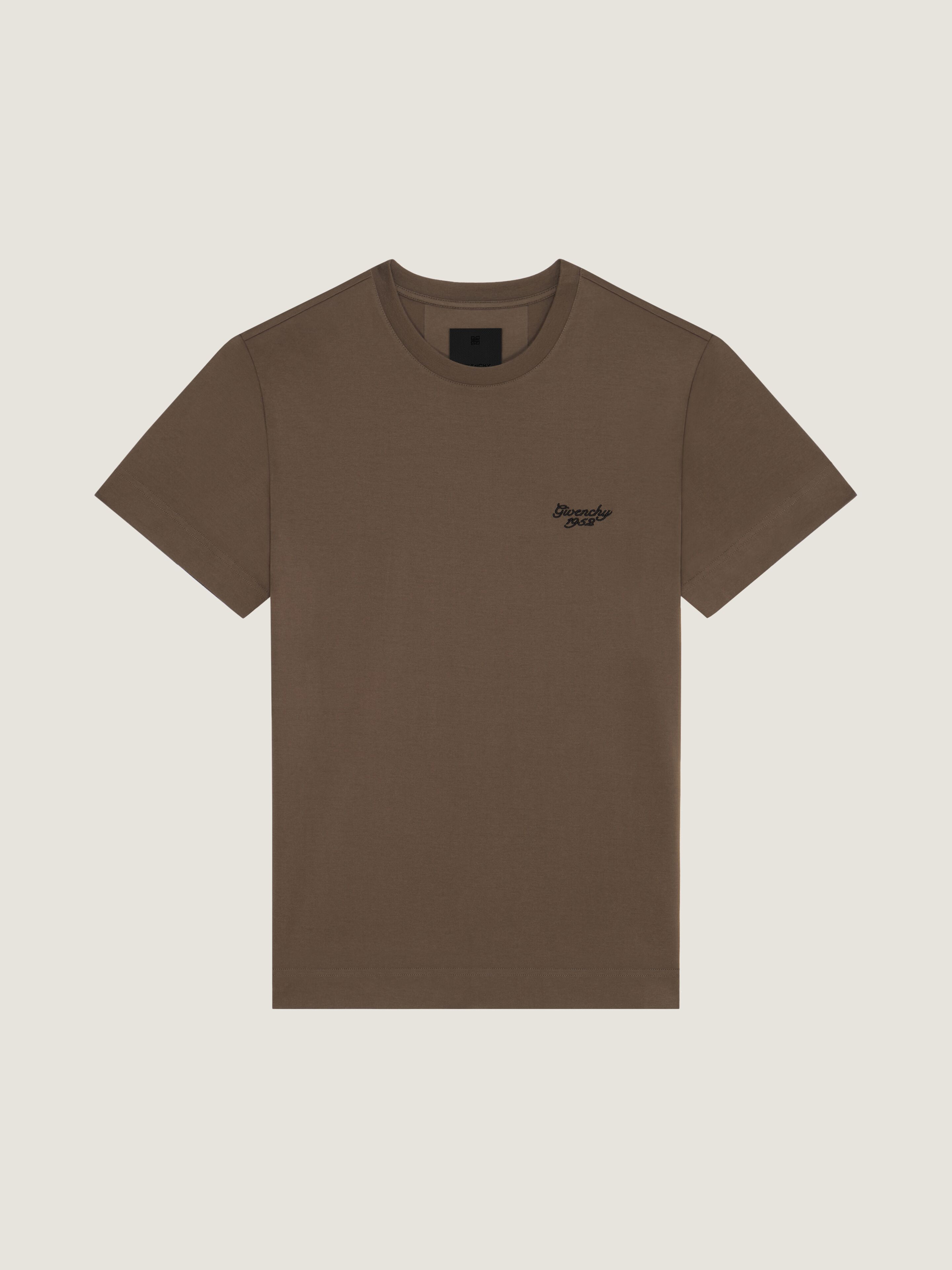 【関税込み】GIVENCHY T-shirts GIVENCHY 1952 slim fit t-shirt in cotton | Givenchy US