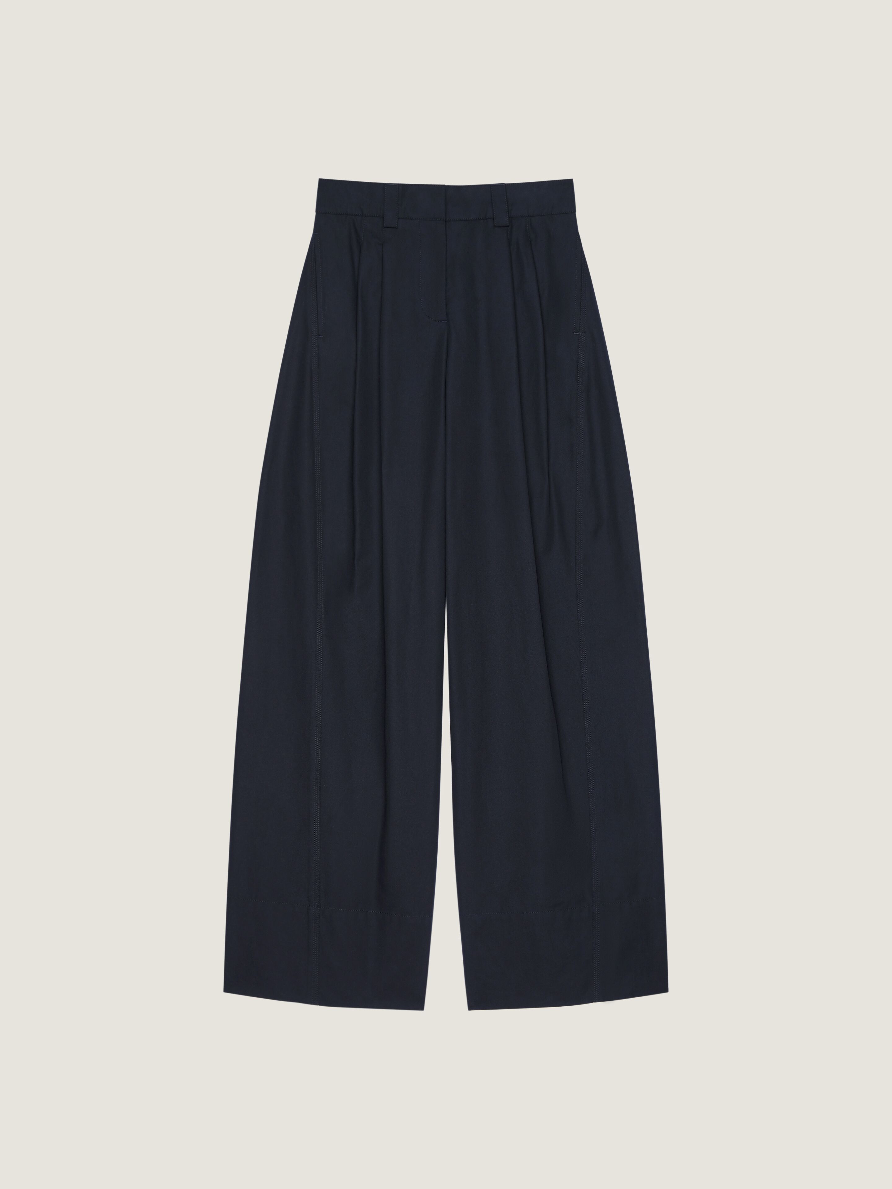 Givenchy Cocoon Pants In Cotton In Blue