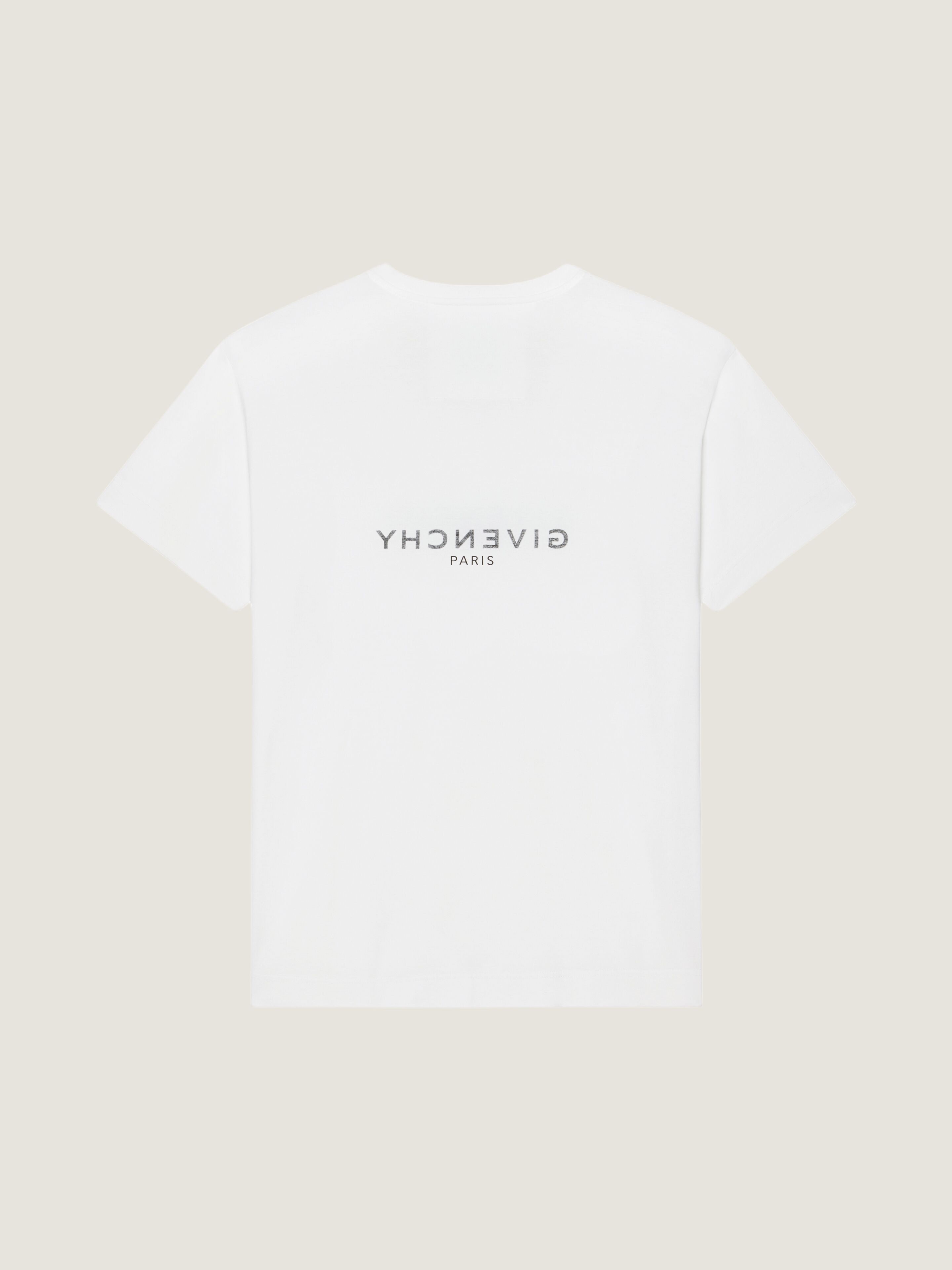 GIVENCHY リバースロゴポプリンシャツ 白 比翼仕立て サイズ38