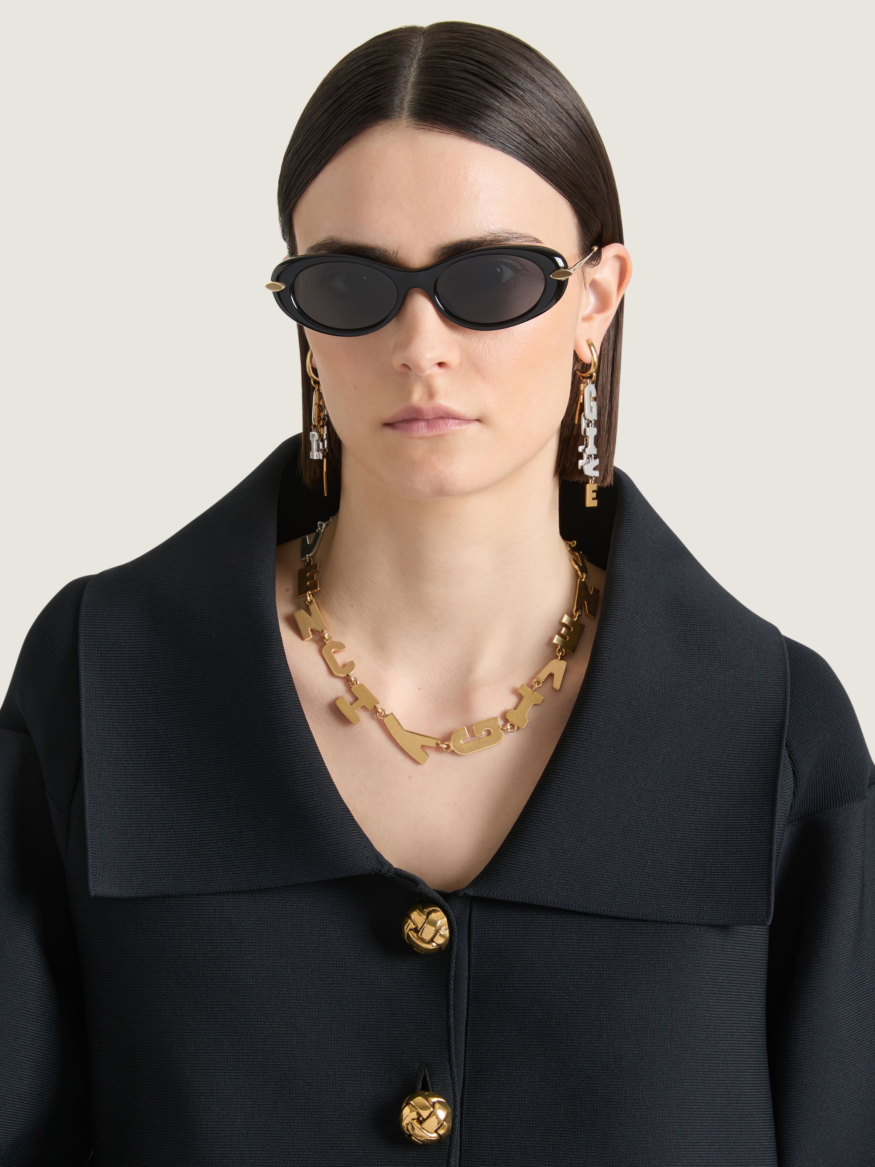 Givenchy Letters necklace in metal in - golden/silvery