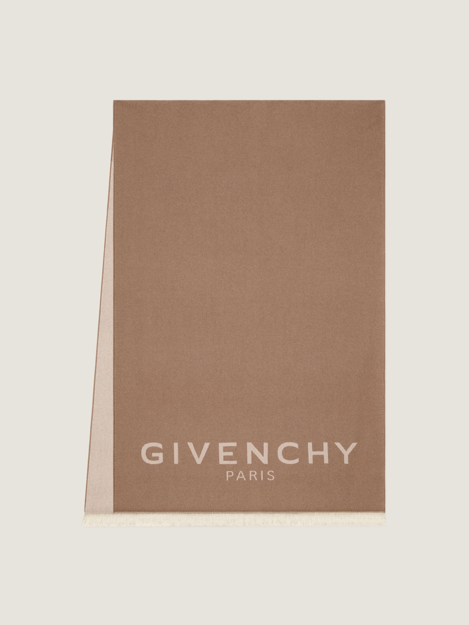 GIVENCHY Paris scarf in wool and cashmere