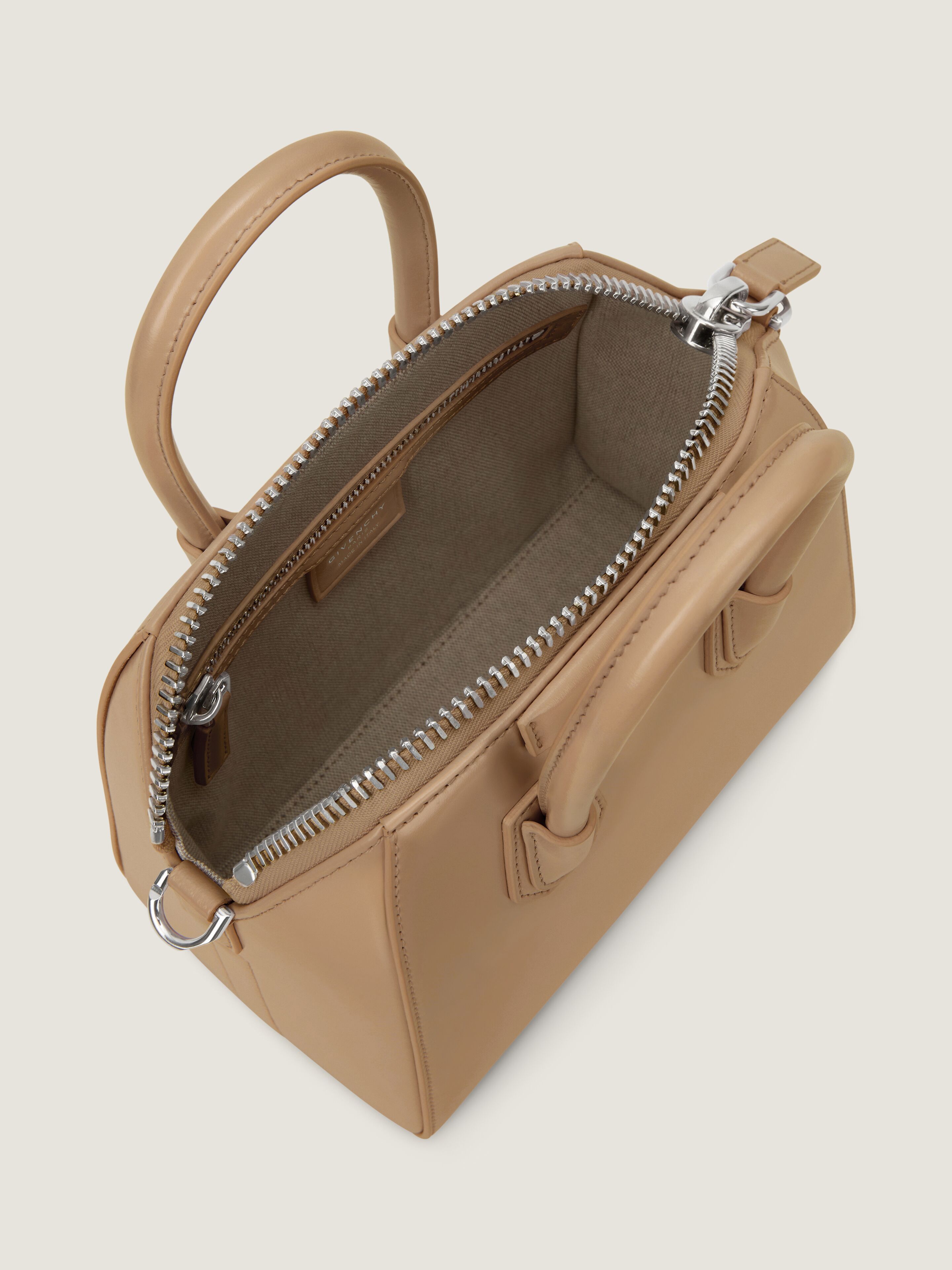 Mini Antigona bag in Box leather in - sand - BB5148B00D-285