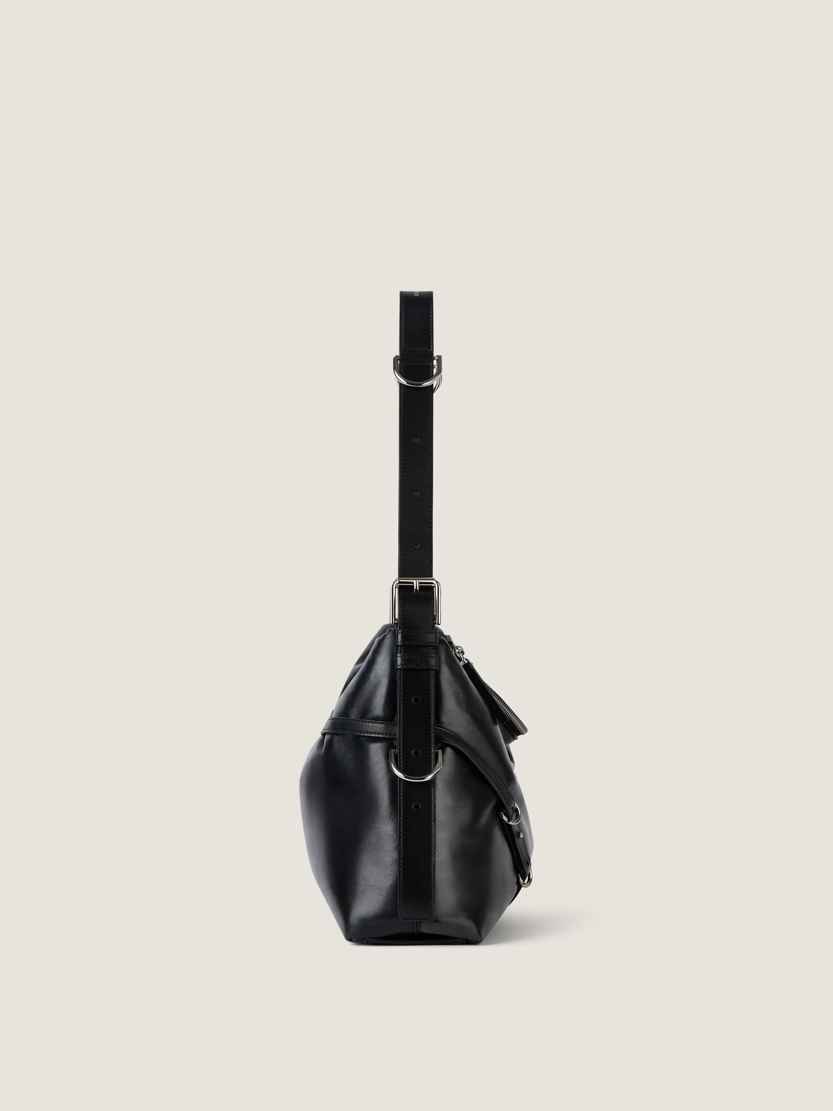 Medium Voyou Bomber bag in nappa leather in - black - BB518QB2HZ