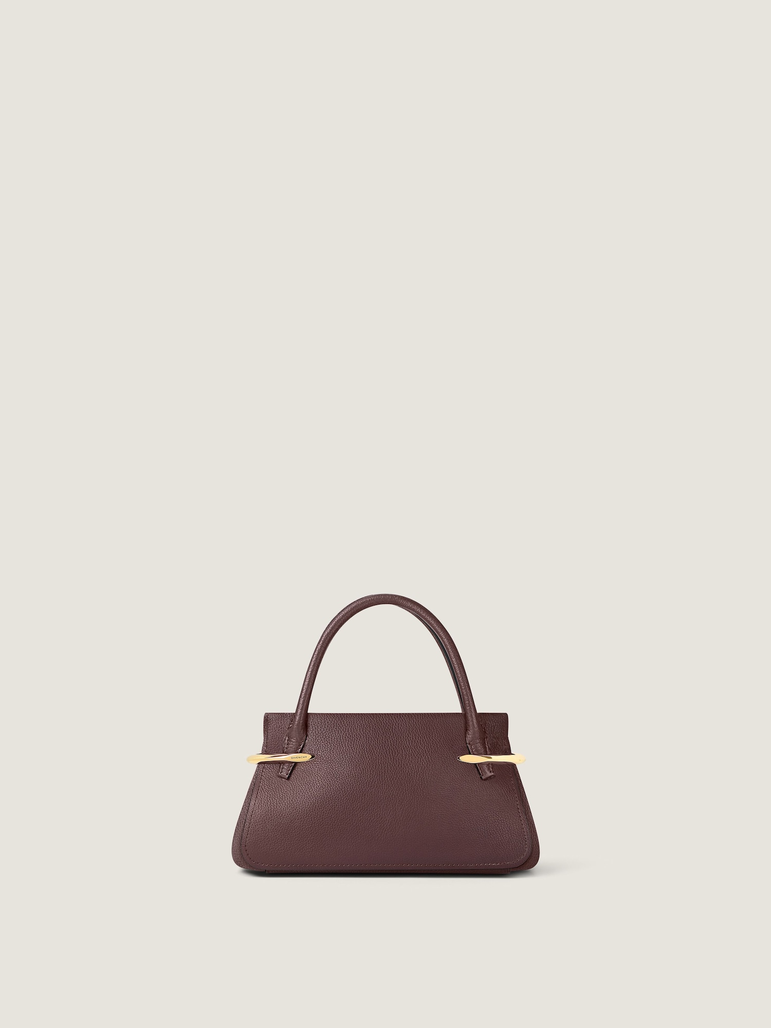 Mini Pinch bag in grained leather