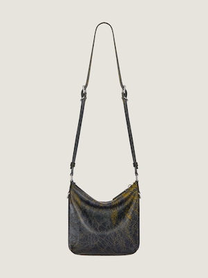 ヴォワイユー クロスボディバッグ スモール クラックドレザー