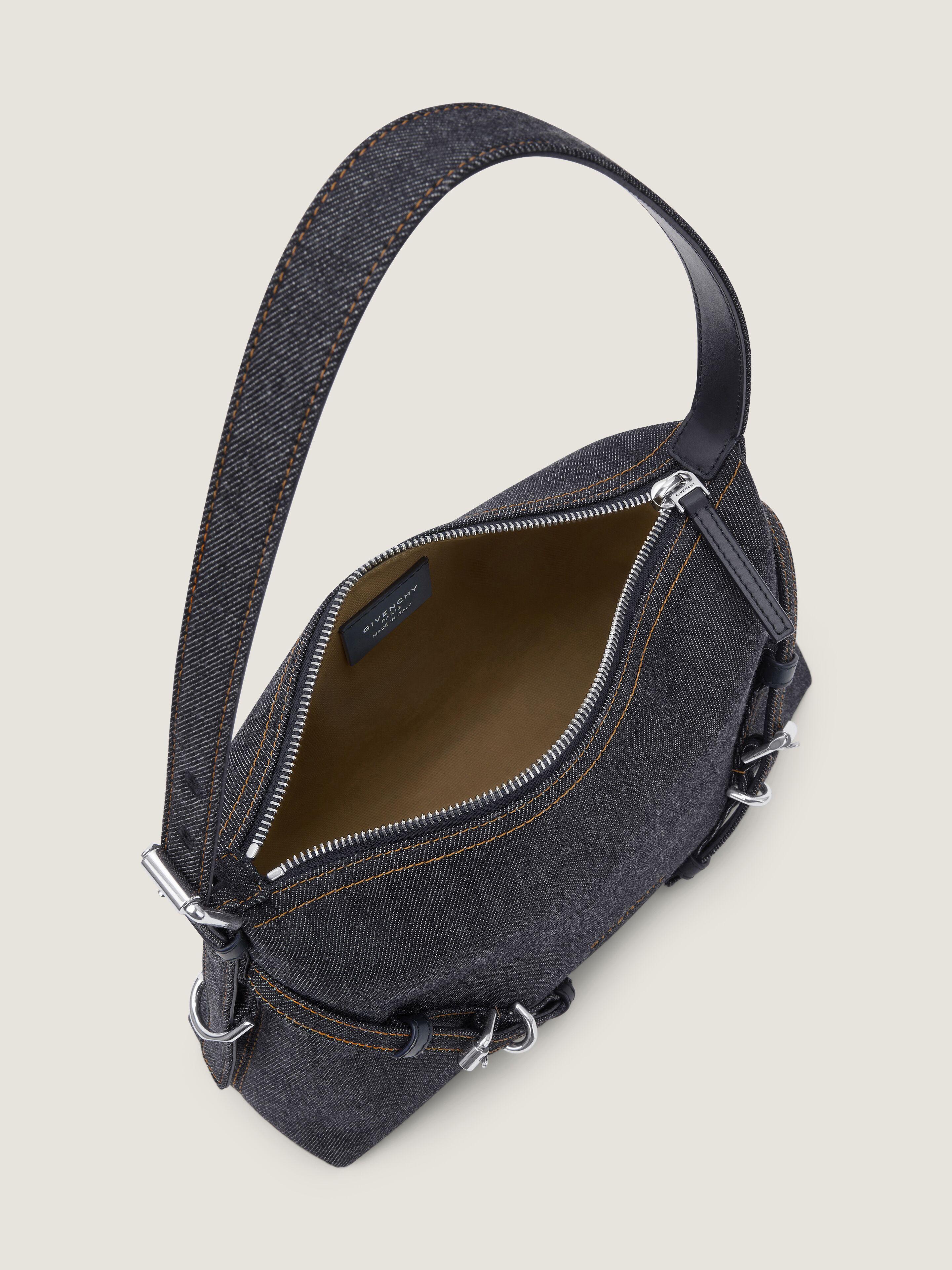 Mini Voyou bag in denim | Givenchy DE | Givenchy
