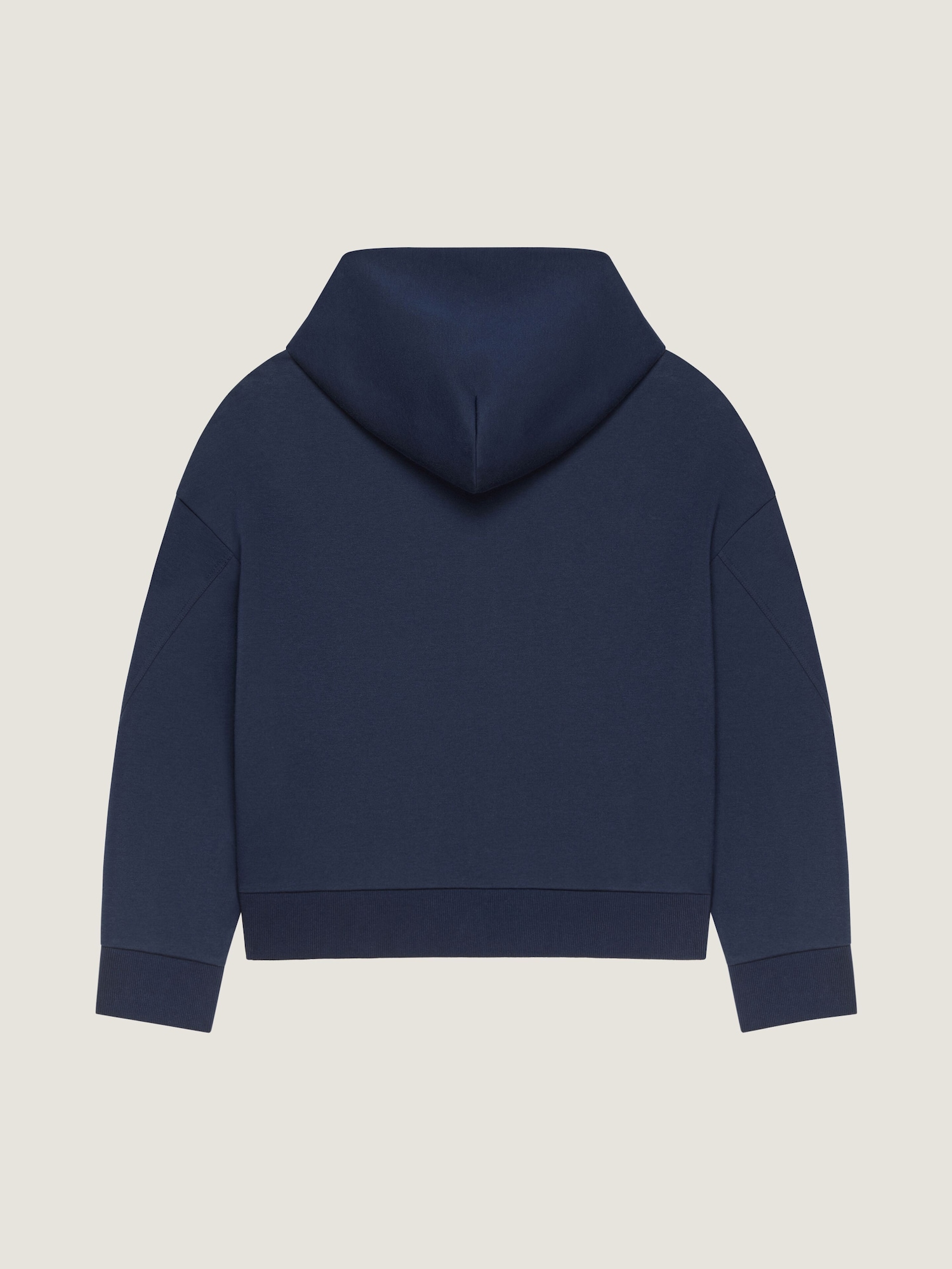 Zipped hoodie in scuba in - navy - BMJ0P5319T-410 | Givenchy US
