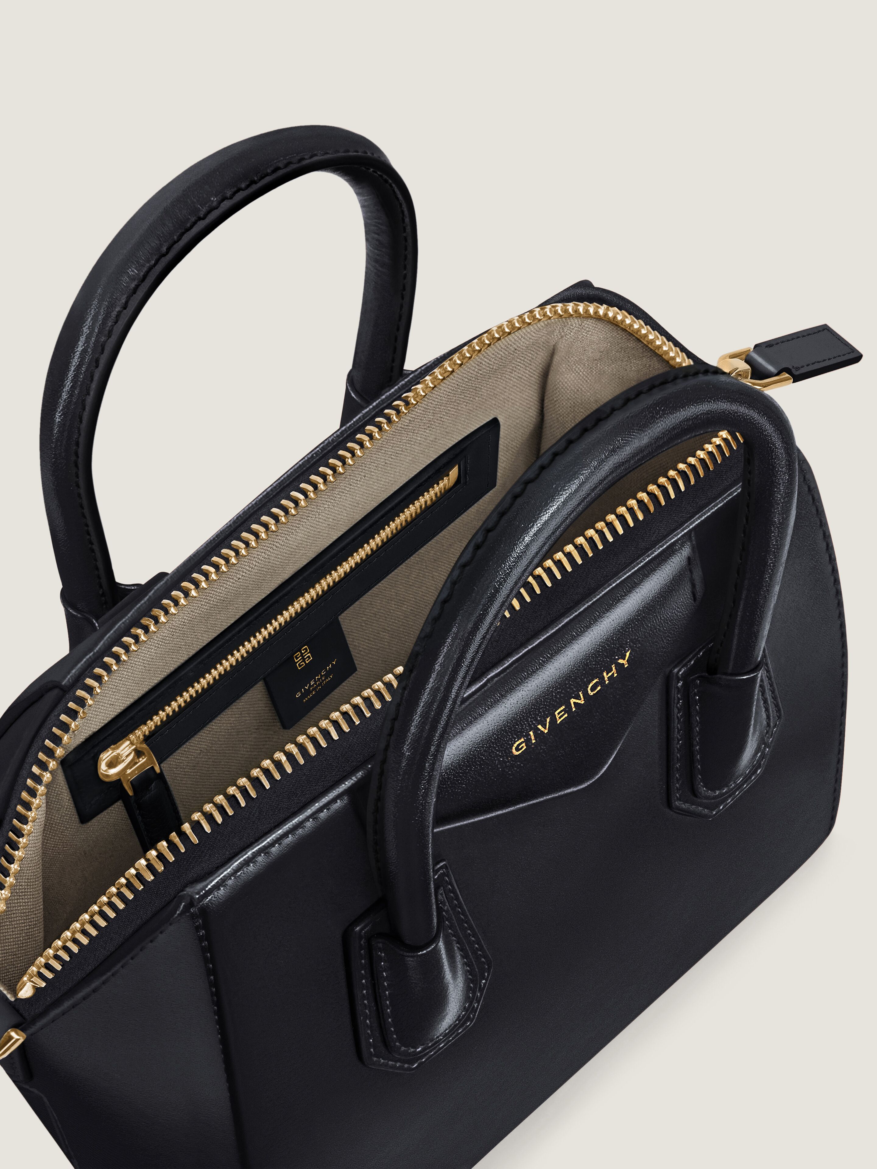Small Antigona bag in Box leather in - black - BB5149B2AT-001