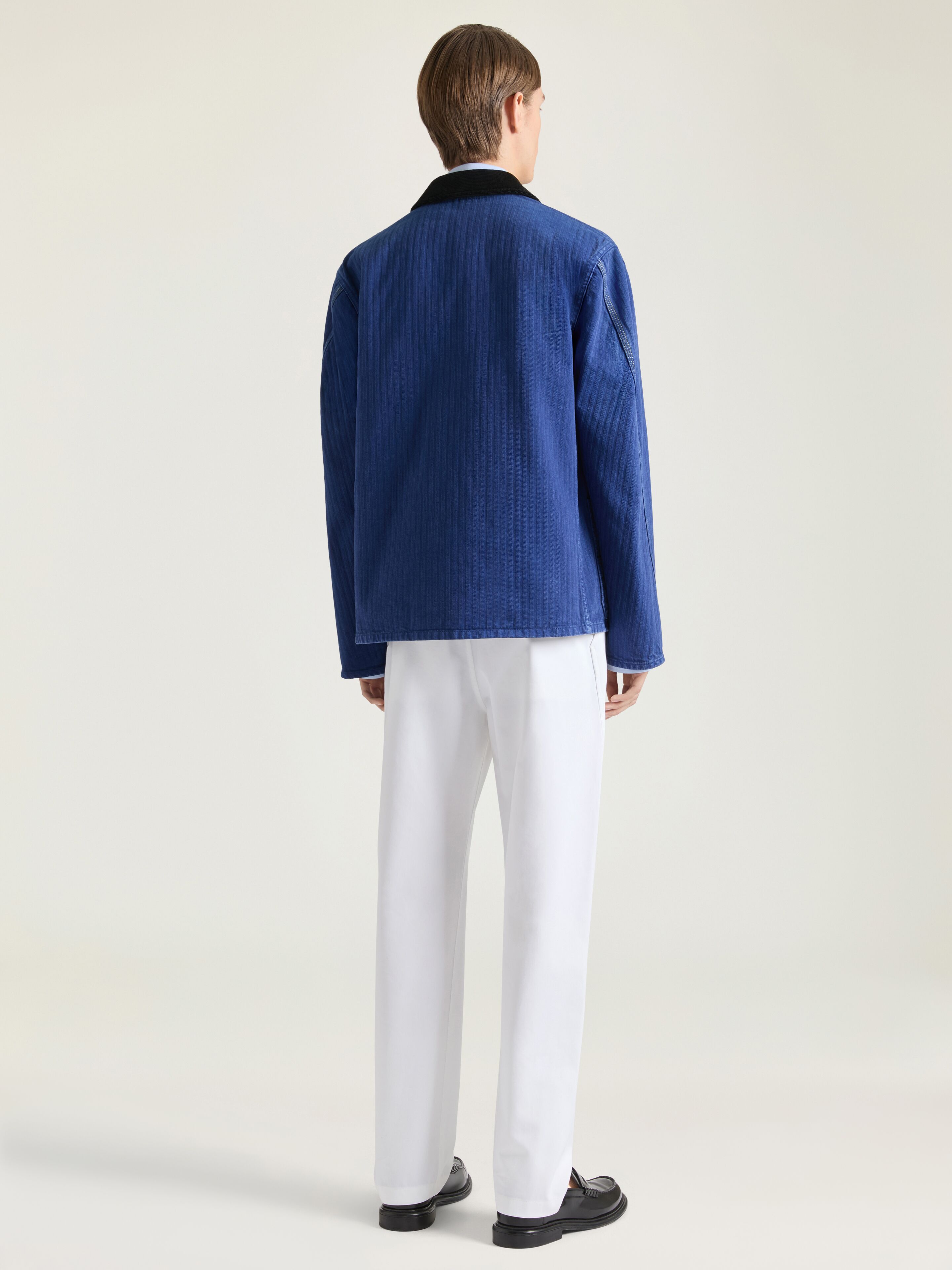 Couture Seam jacket in herringbone denim | Givenchy US | Givenchy