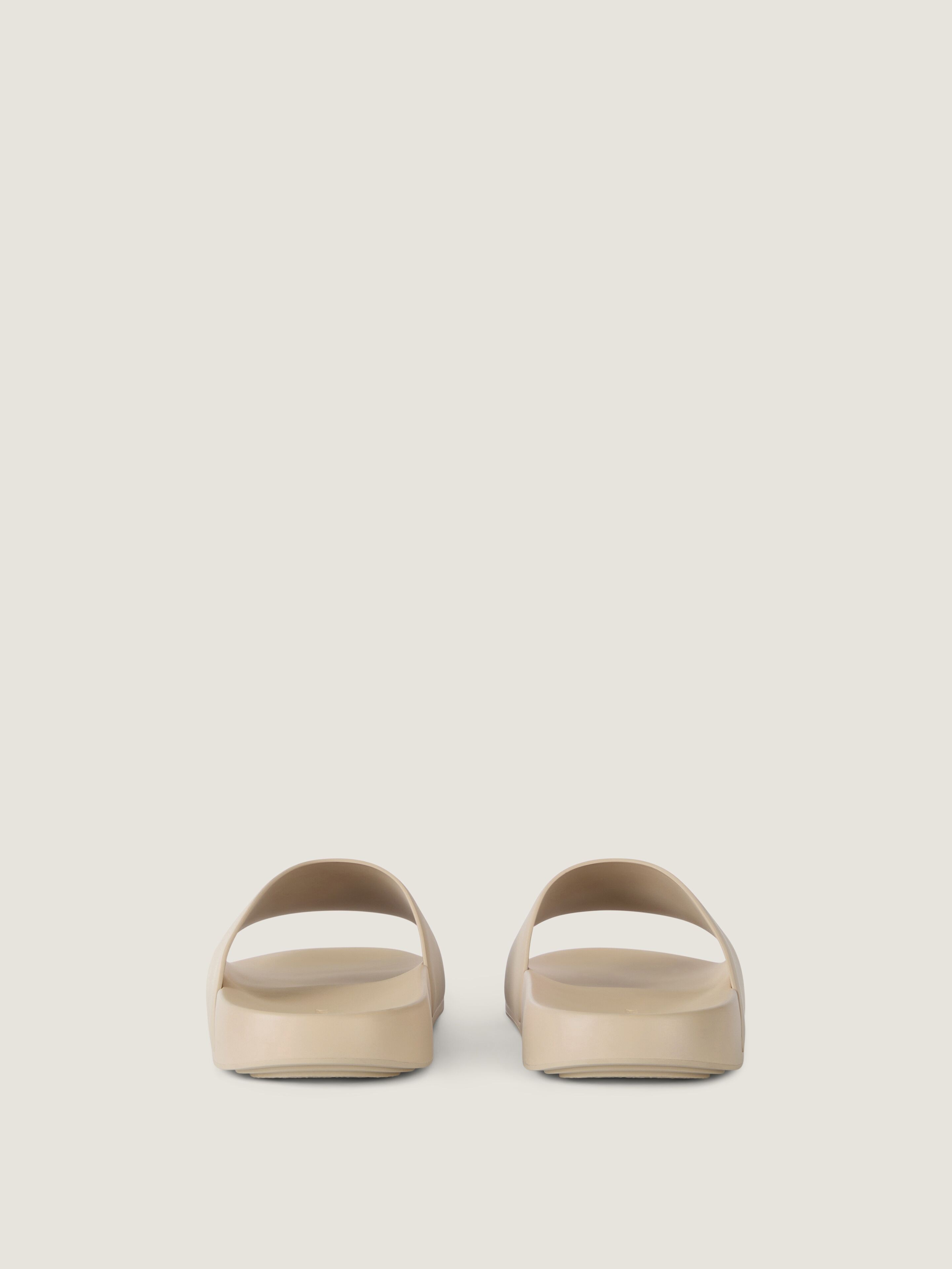 Label Slide mules in rubber in - taupe - BH302MH1XZ-281 | Givenchy ES
