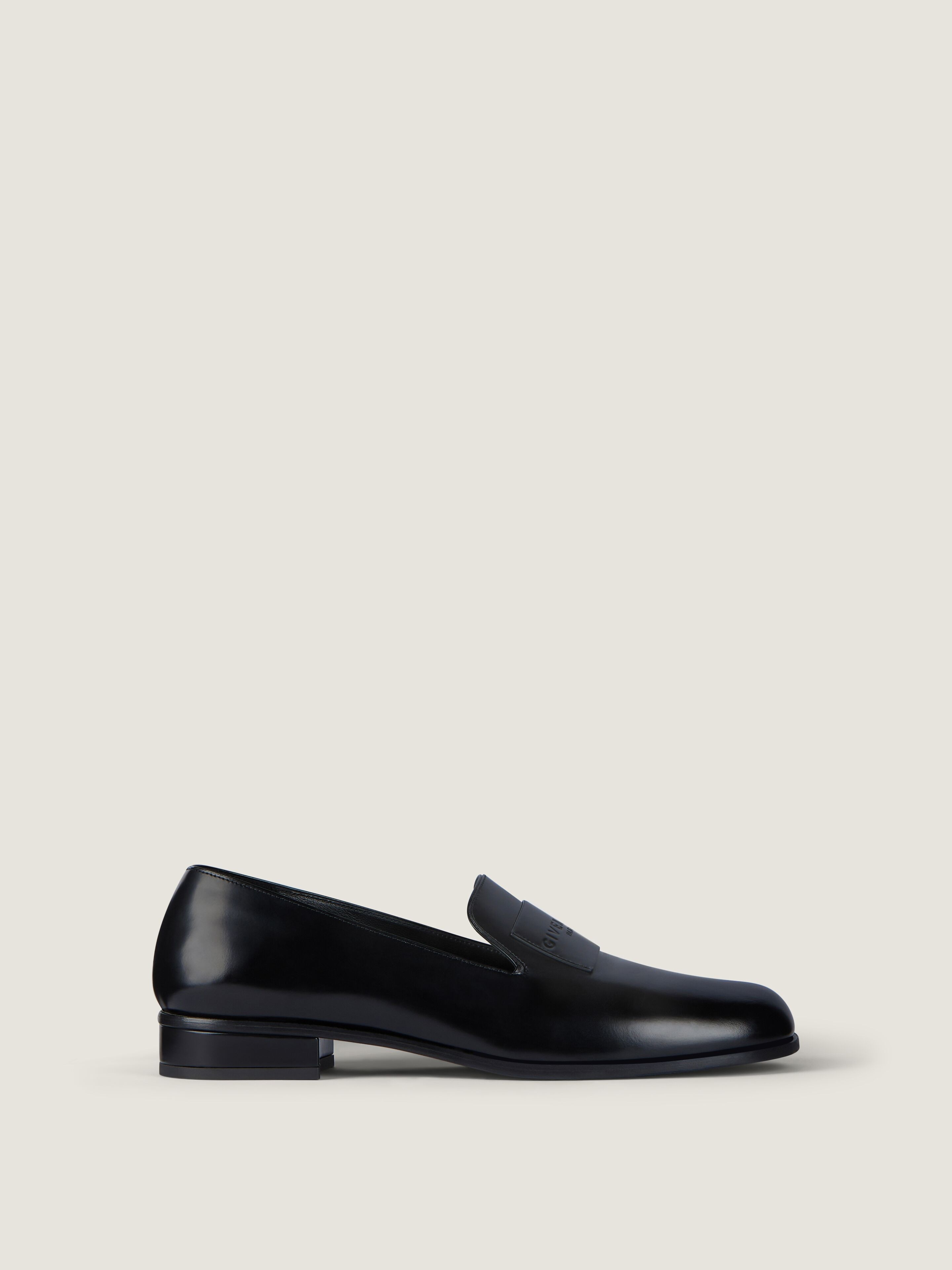 Givenchy Tux Loafers In Leather In Animal Print