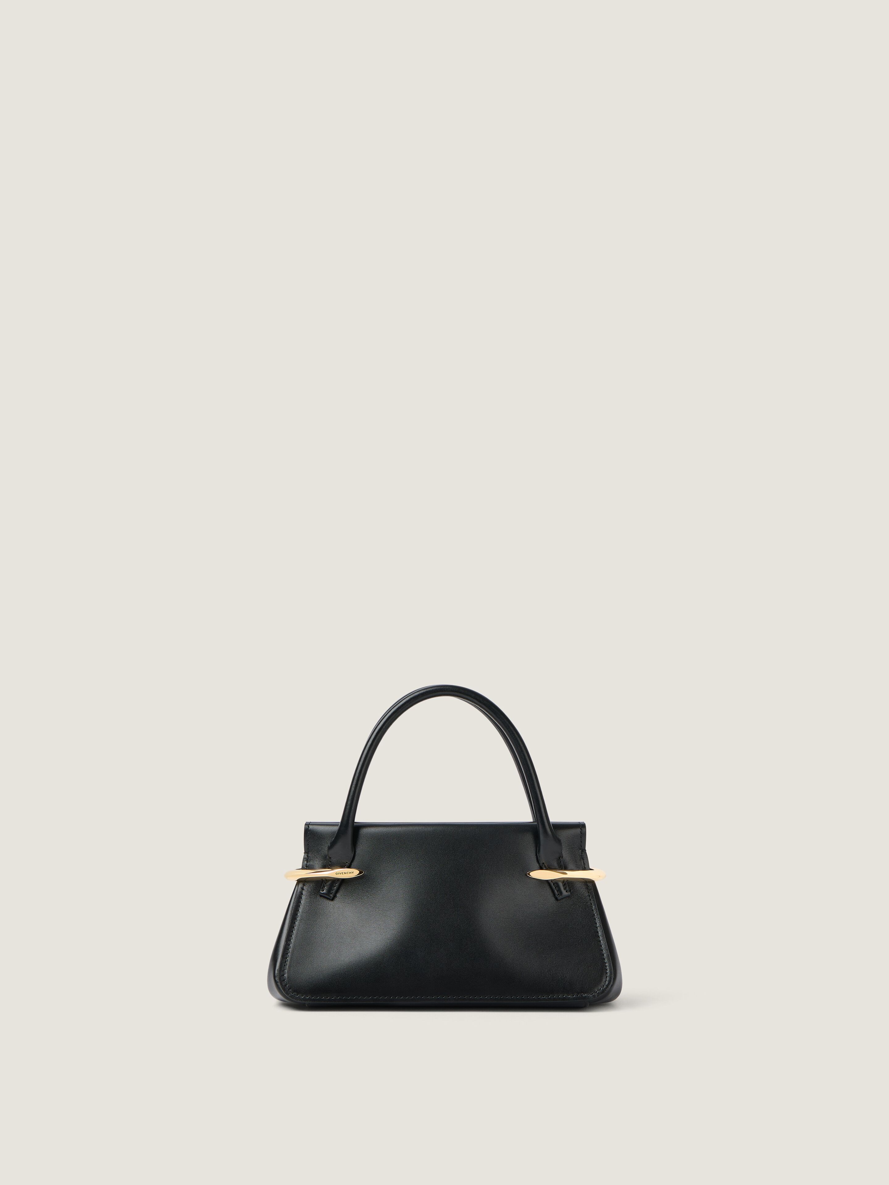 Mini Pinch bag in leather - black in - black - BB515JB2CN-001