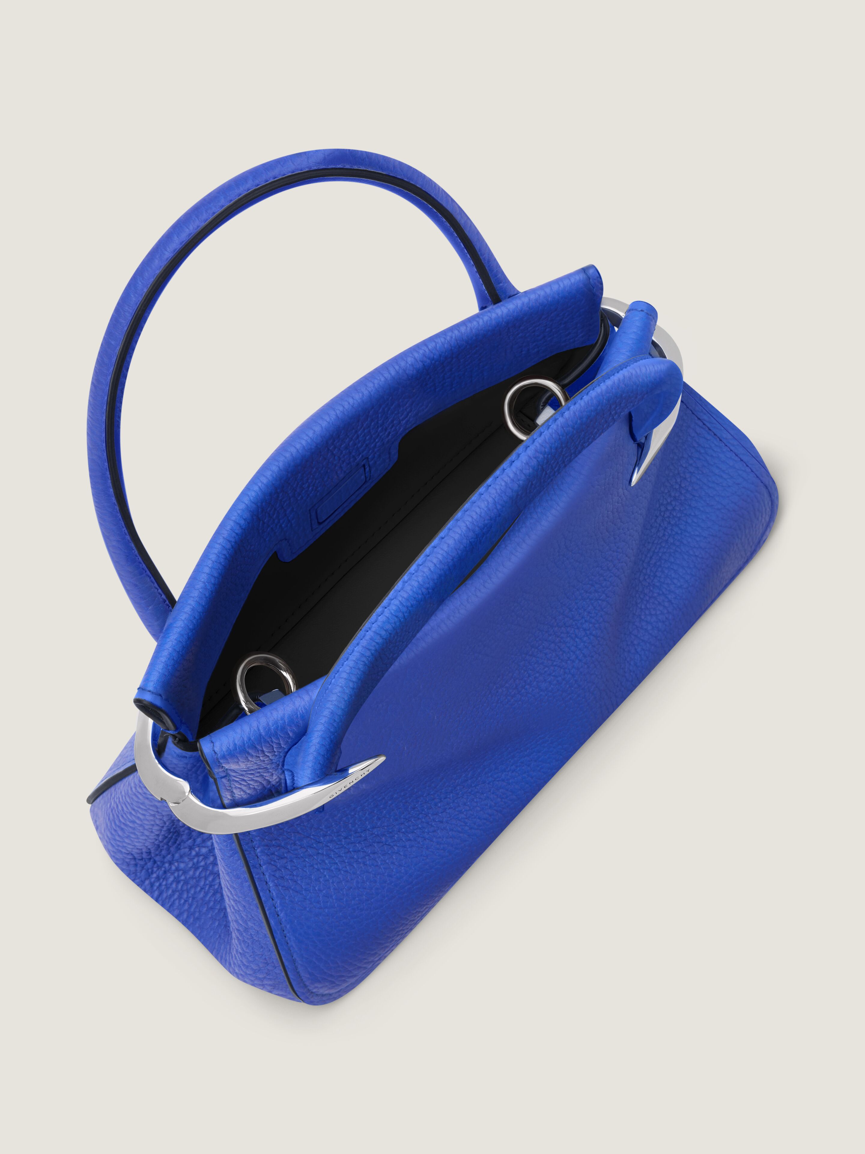 Mini Pinch bag in leather in - cobalt blue - BB515JB2DF-467