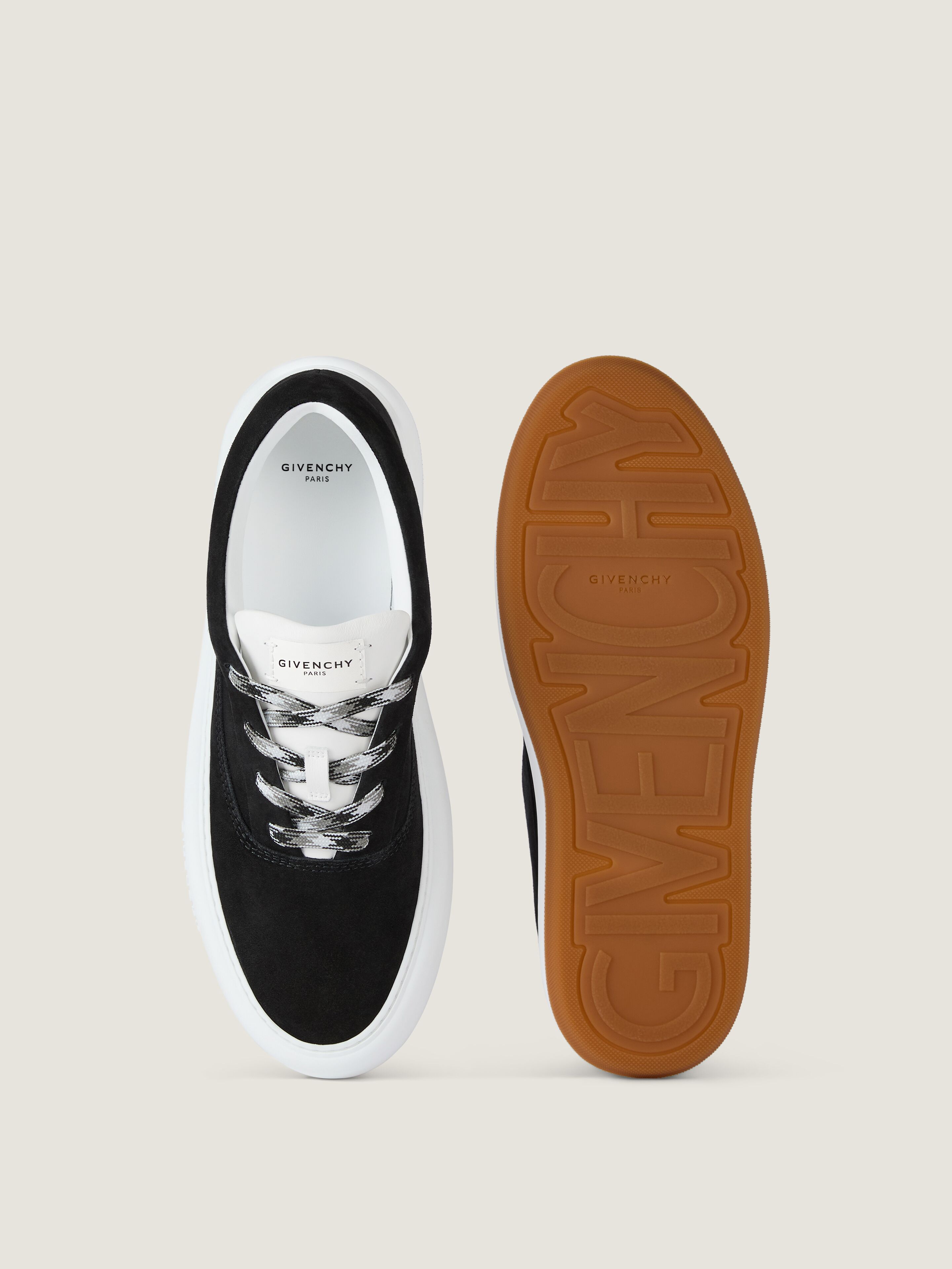 New City sneakers in suede in - black - BH00BAH1XQ-001 | Givenchy US