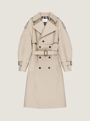 Trench Couture Seam en coton