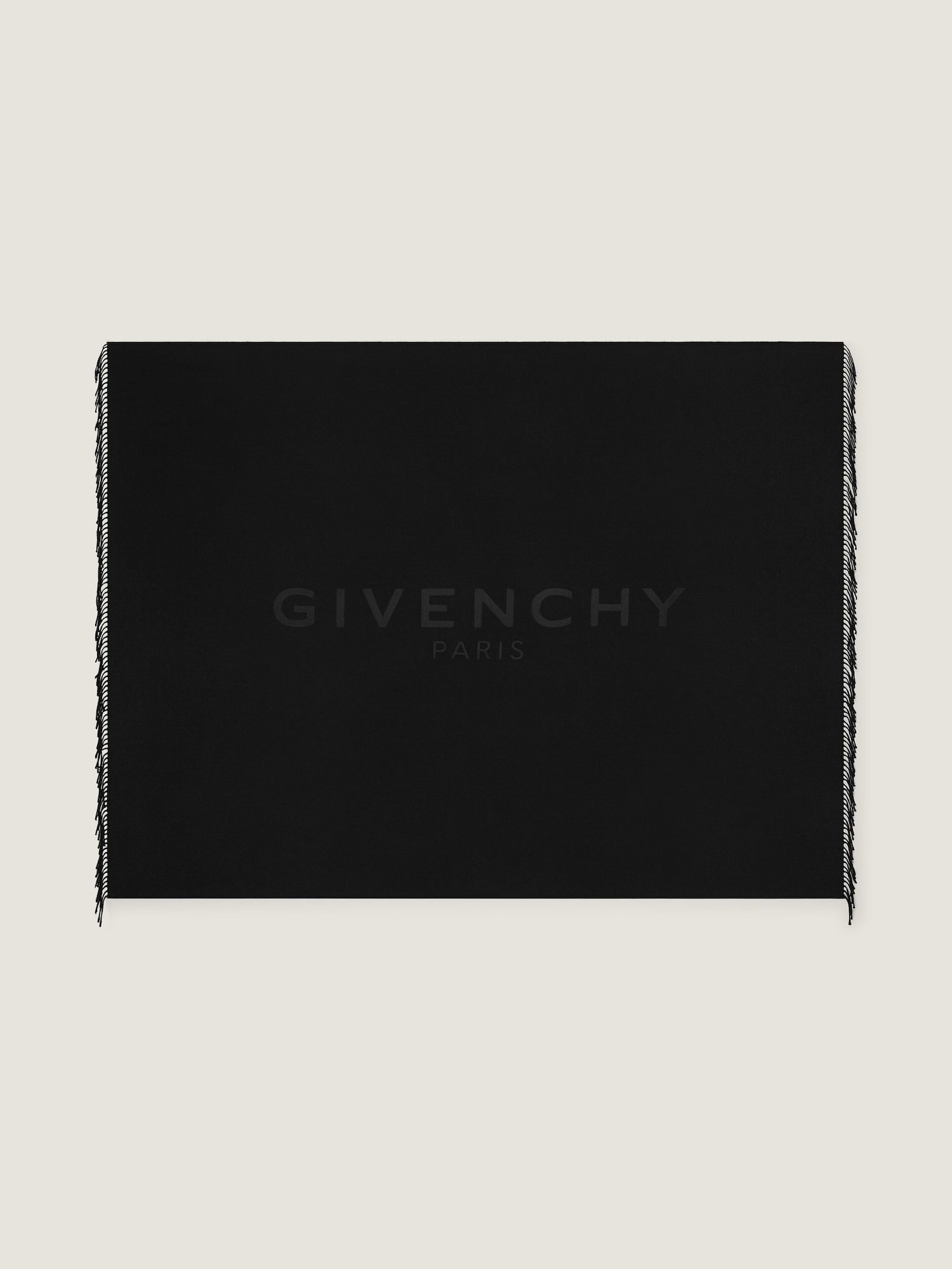 GIVENCHY Paris blanket in wool