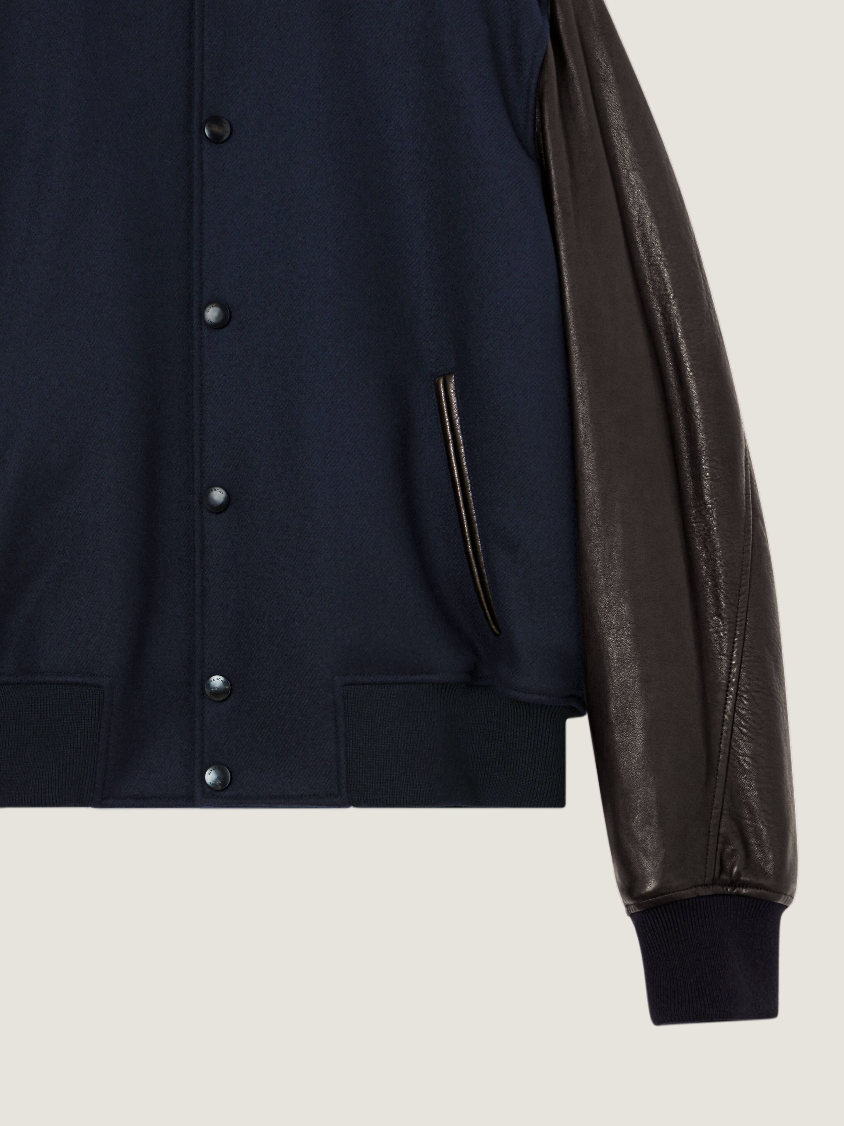 Couture Seam mix material blouson with Givenchy Paris | Givenchy