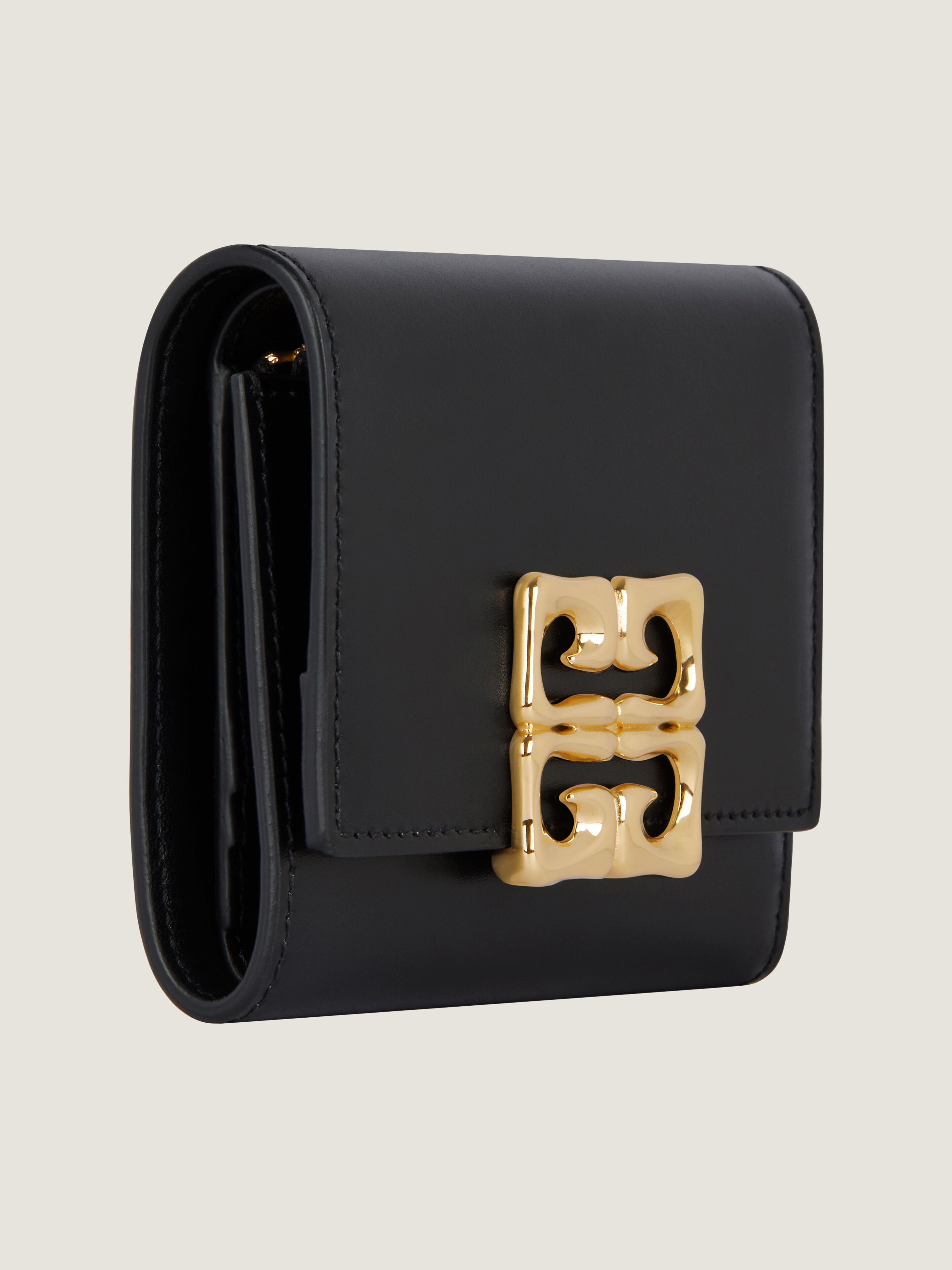 4G Liquid wallet in Box leather in - black | Givenchy US