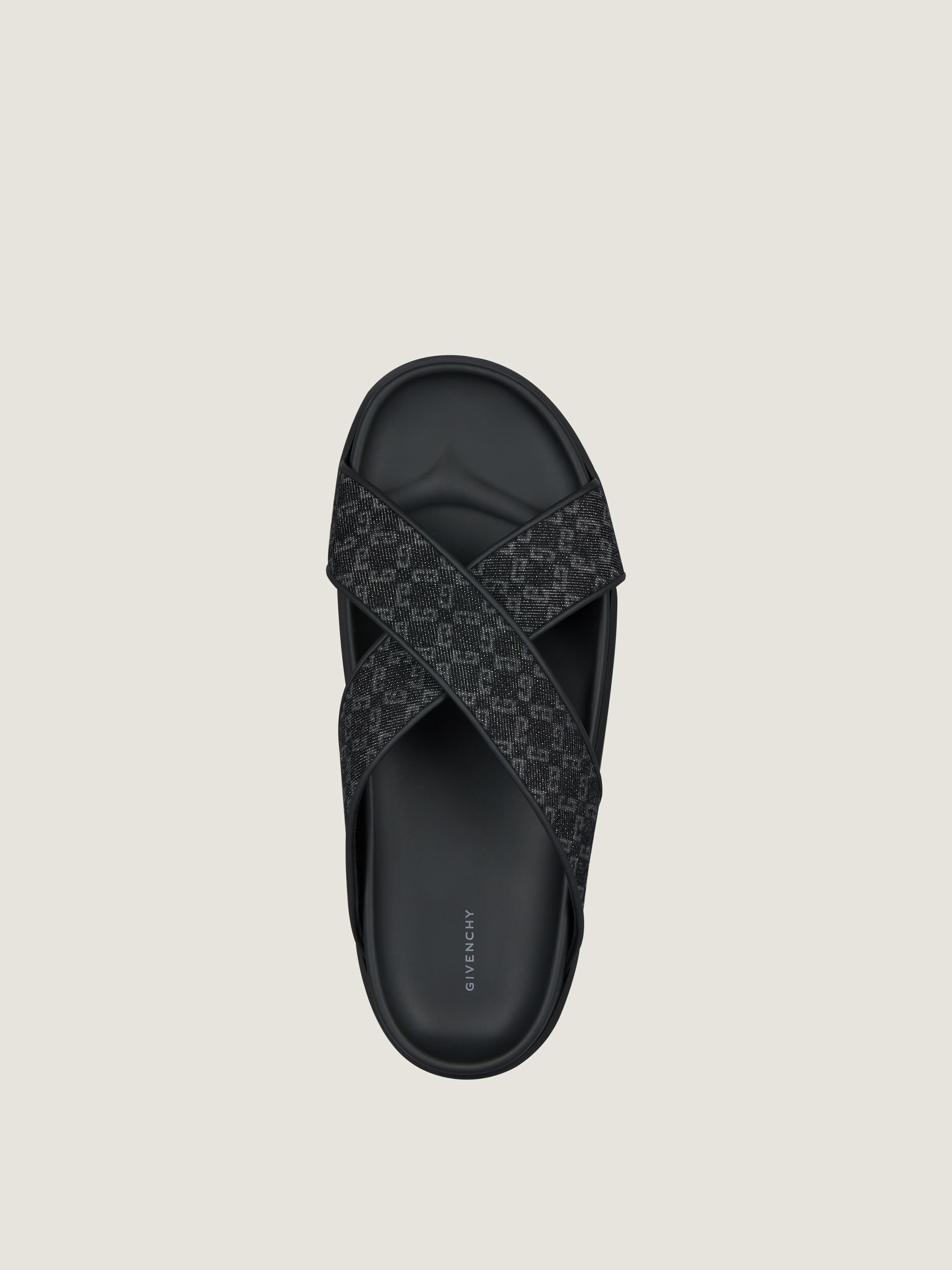 【送関込】GIVENCHY☆G プラージュ フラットサンダル デニム G Plage flat mules in monogram 72 denim | Givenchy CA | Givenchy