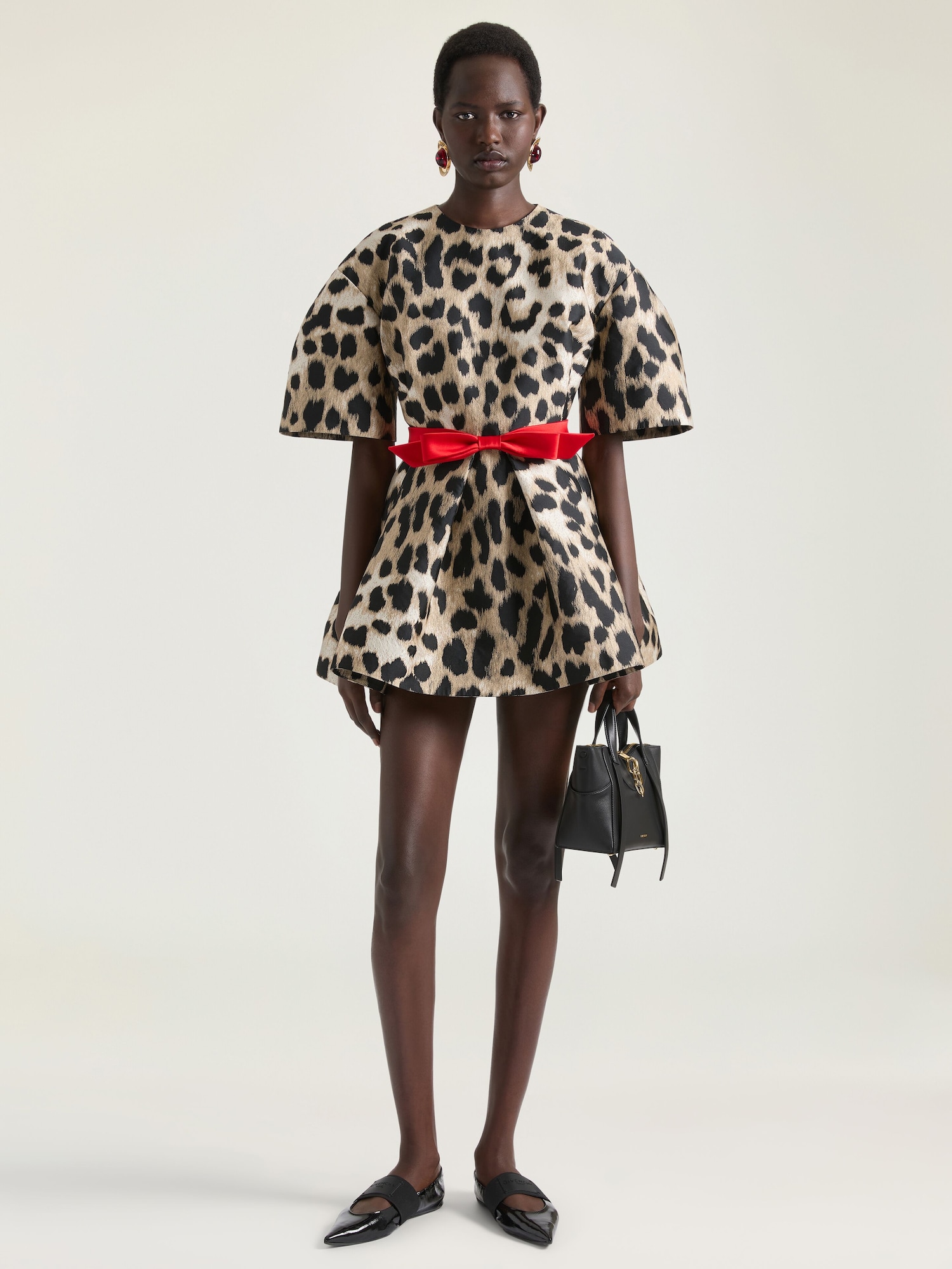 givenchy green leopard dress Give Your All Green Leopard Dress – Shop the Mint main image 1
