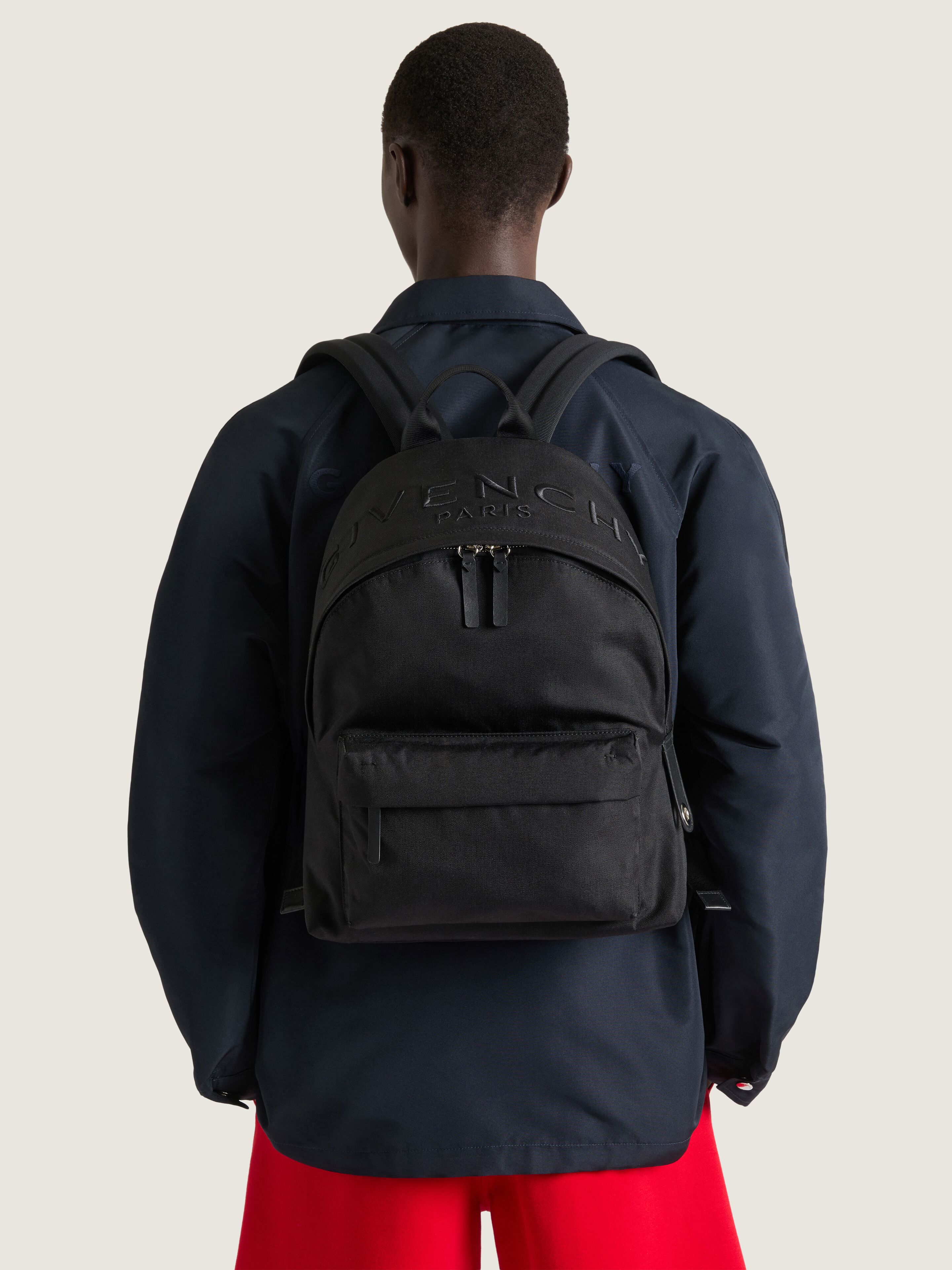 Givenchy Cargo backpack in canvas in - black - BK50FYK21W-001