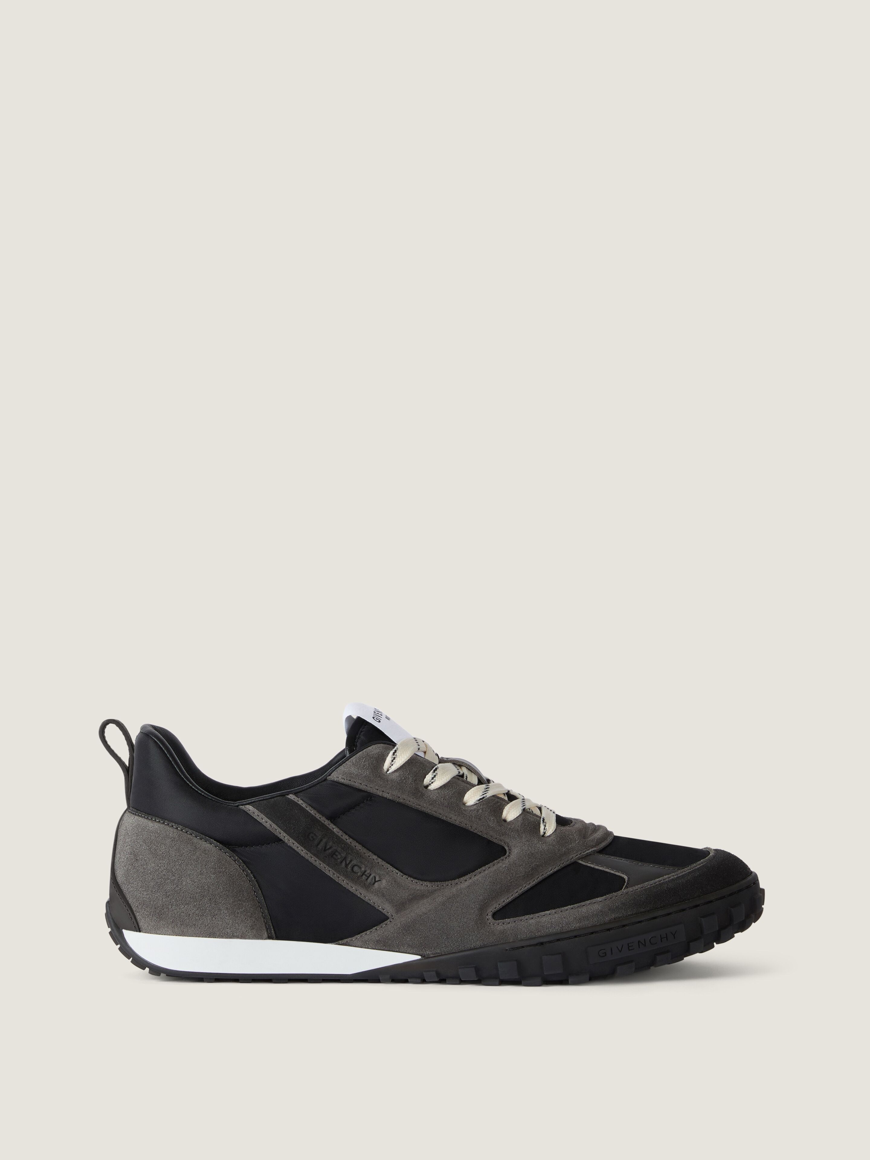 Glide sneakers in nylon and suede in - grey/black - BH00BDH1YP-027