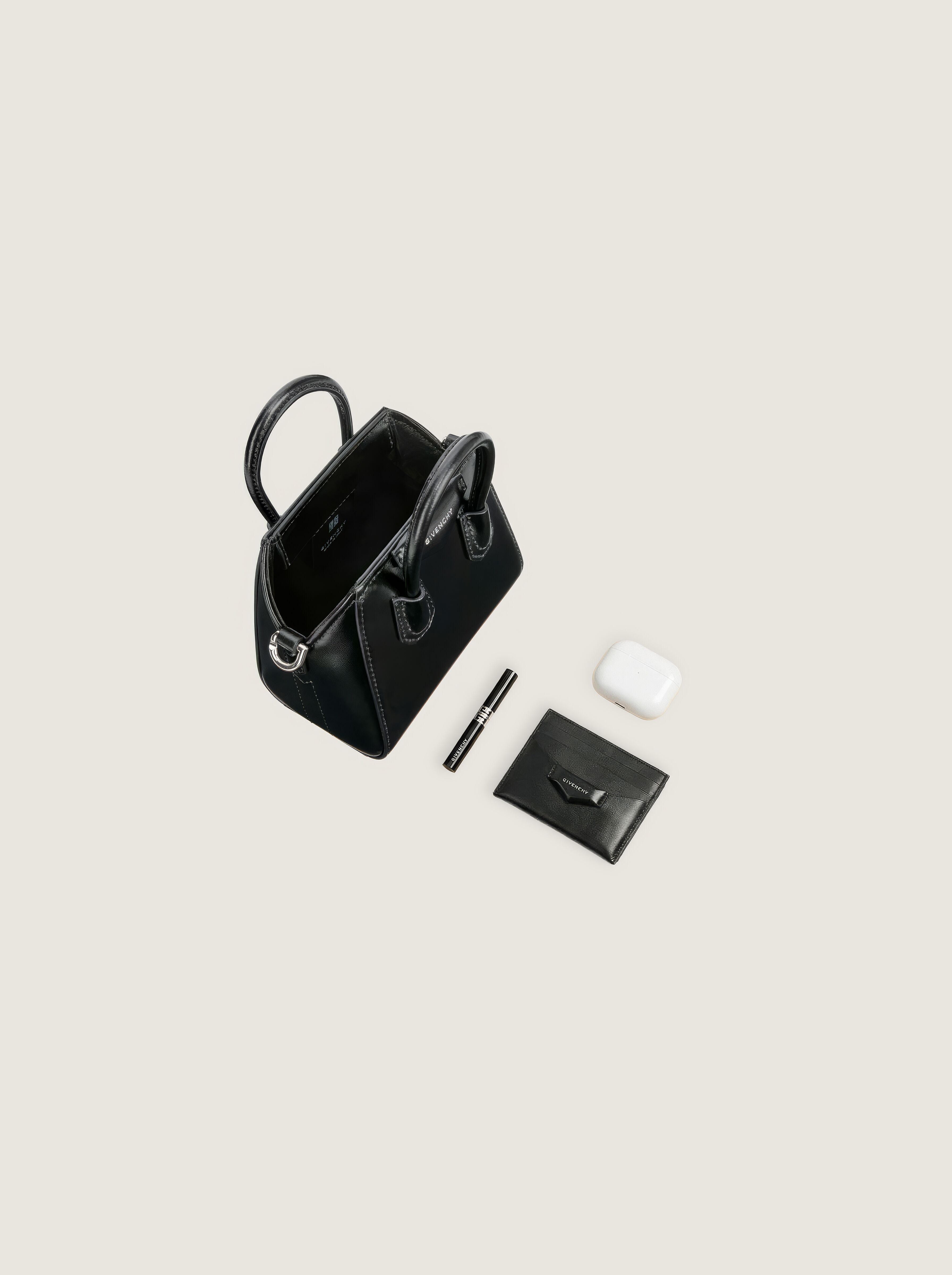 Micro Antigona bag in Box leather - black in - black - BB60K4B00D