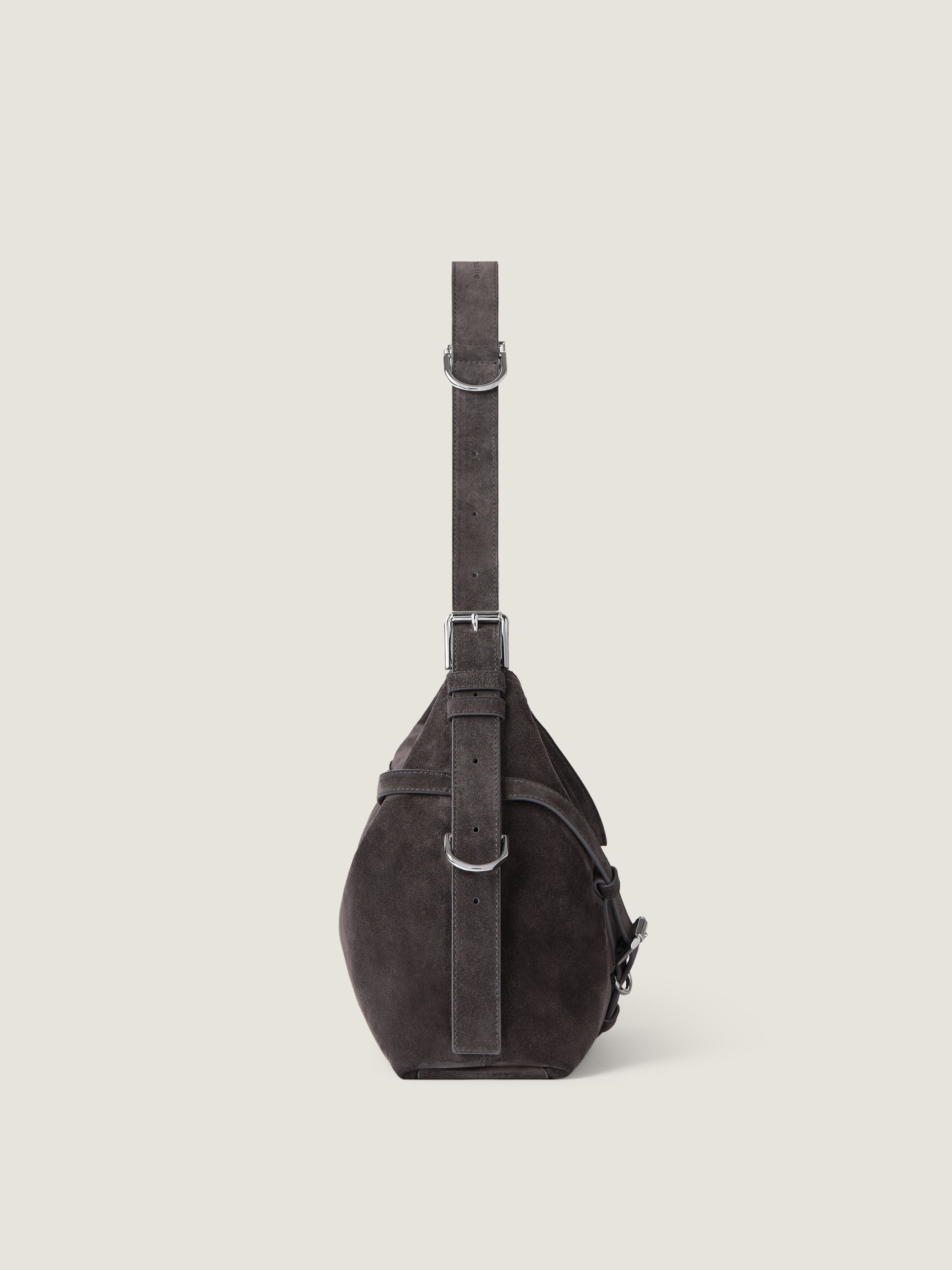 Medium Voyou bag suede in - dark grey - BB5131B2D6-021 | Givenchy US
