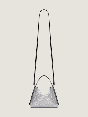 Sac Voyou nano en satin avec strass